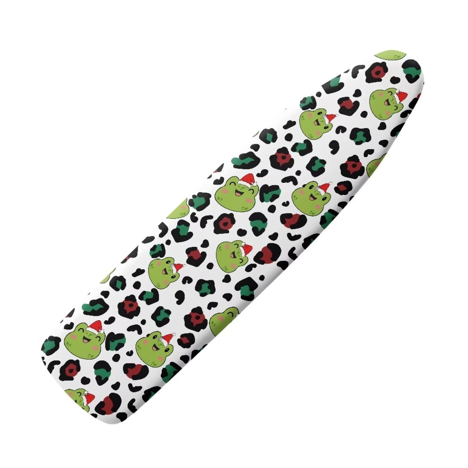 Sprowallow Cute Frog Christmas Ironing Board Cover and Pad Easy Installation Elastic Edge Standard Size Stain Resistant for Effortless Iron Covers 15x54 inch