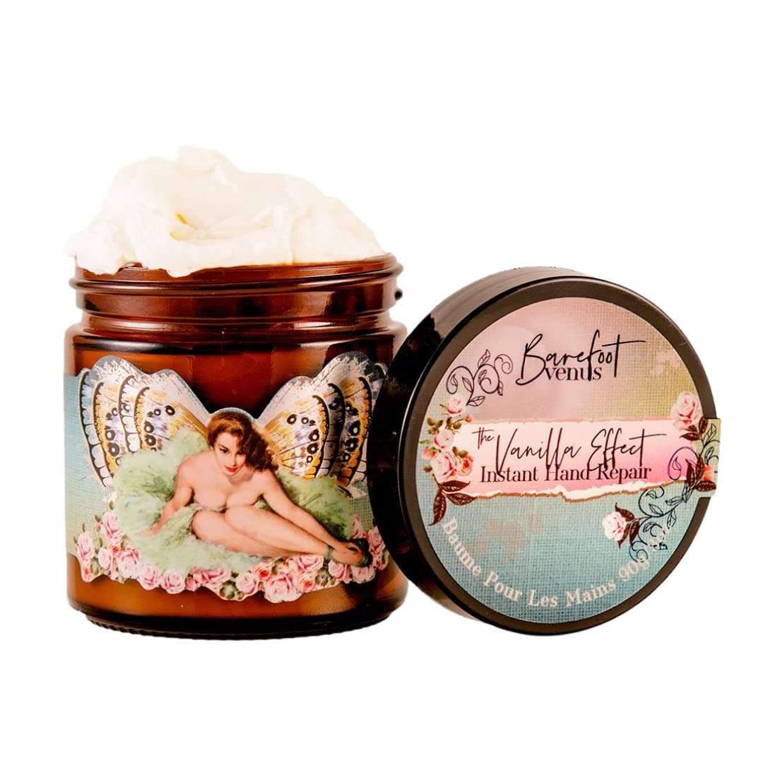arefoot Venus Shea butter Instant Hand Repair Cream For Dry skin (Vanilla Effect)
