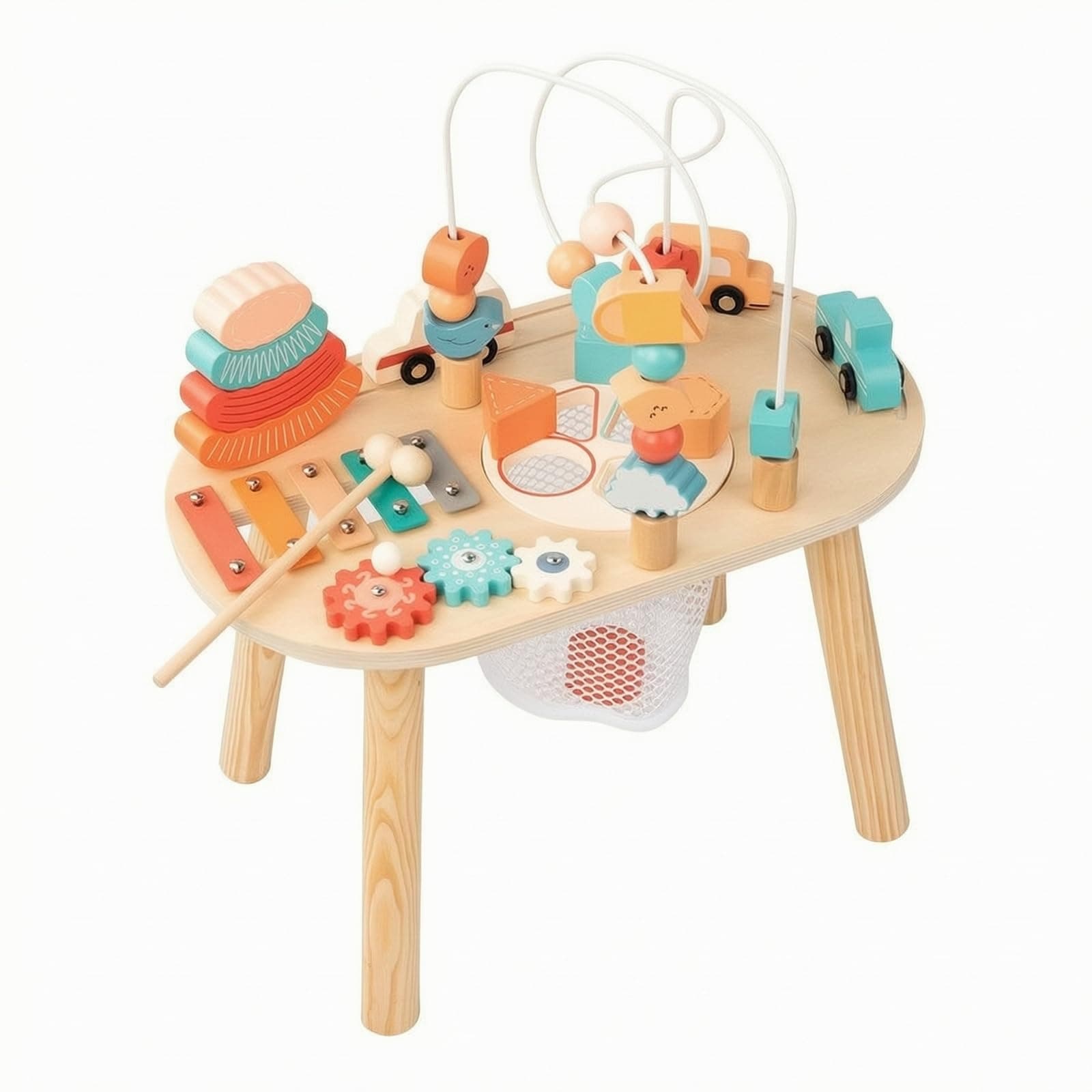 Compact Sensory Table with Chime Keys