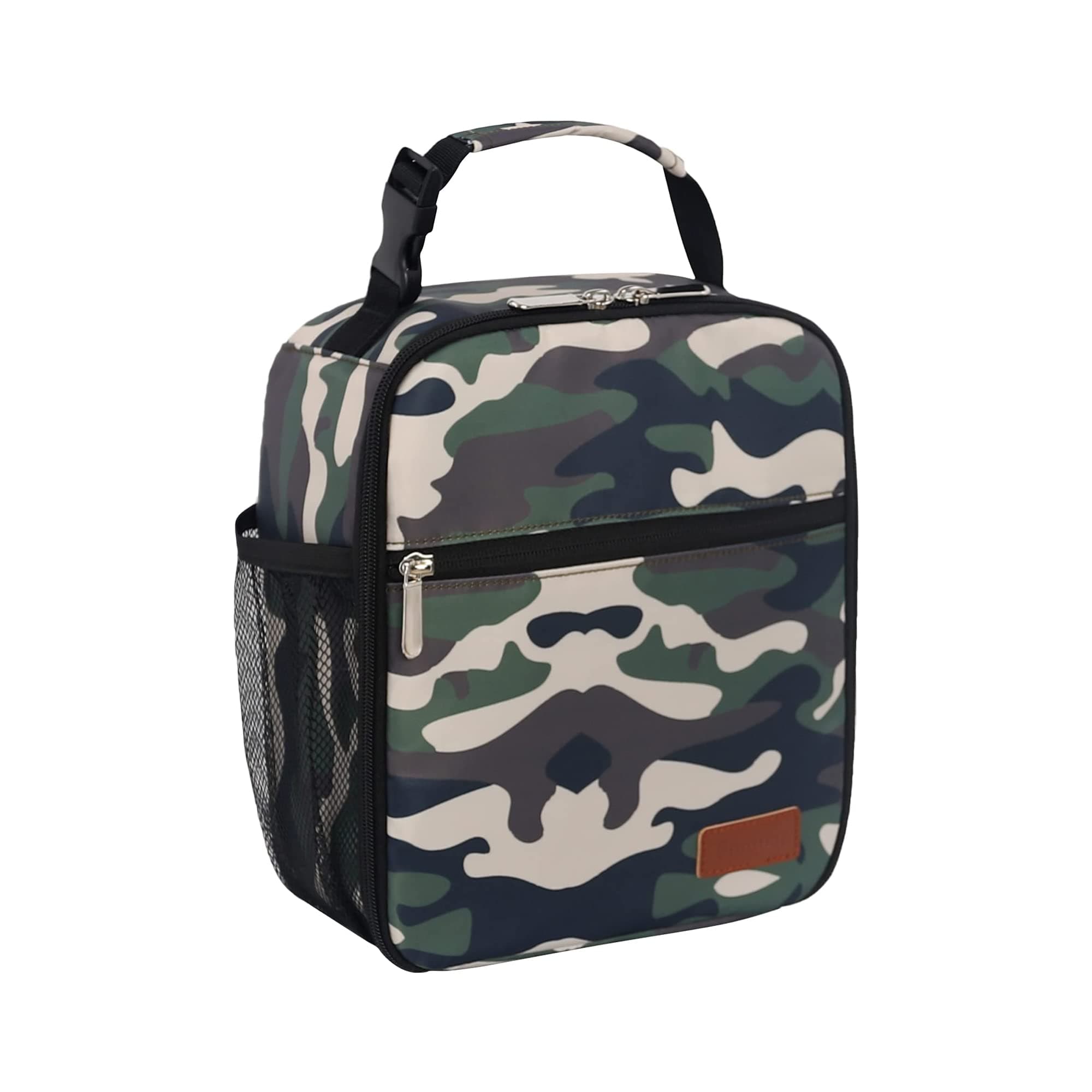 Lunch Box for Men Women Adults Small Lunch Bag for Office Work Picnic - Reusable Portable Lunchbox, Camouflage