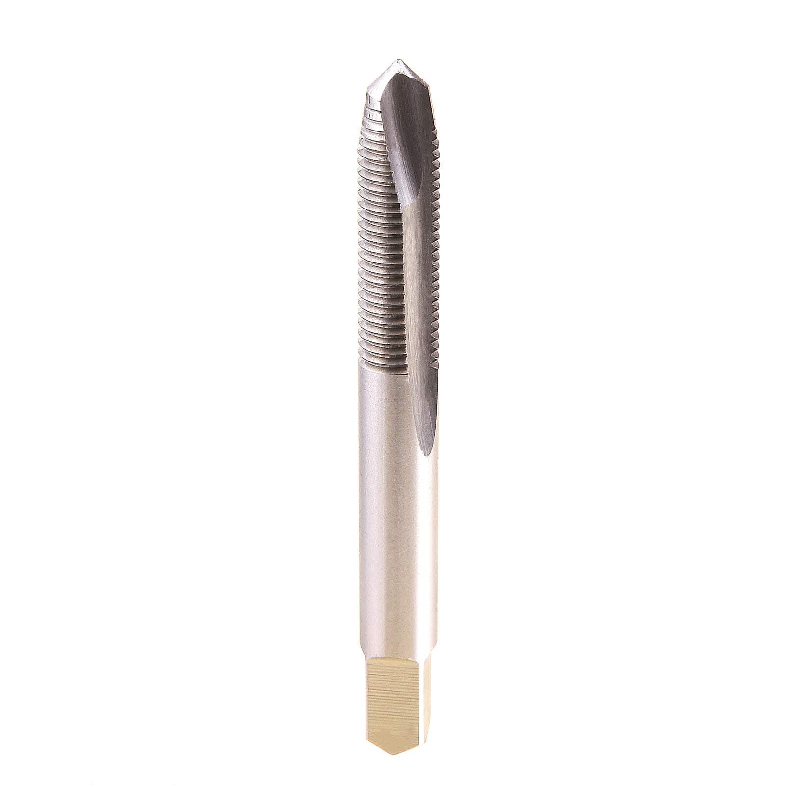 MaxTool M8x1.25 Spiral Point Taps HSS M2 Thread Taps Metric Taps Pitch 1.25 mm Fully Ground Right Hand; SPM02W01R08