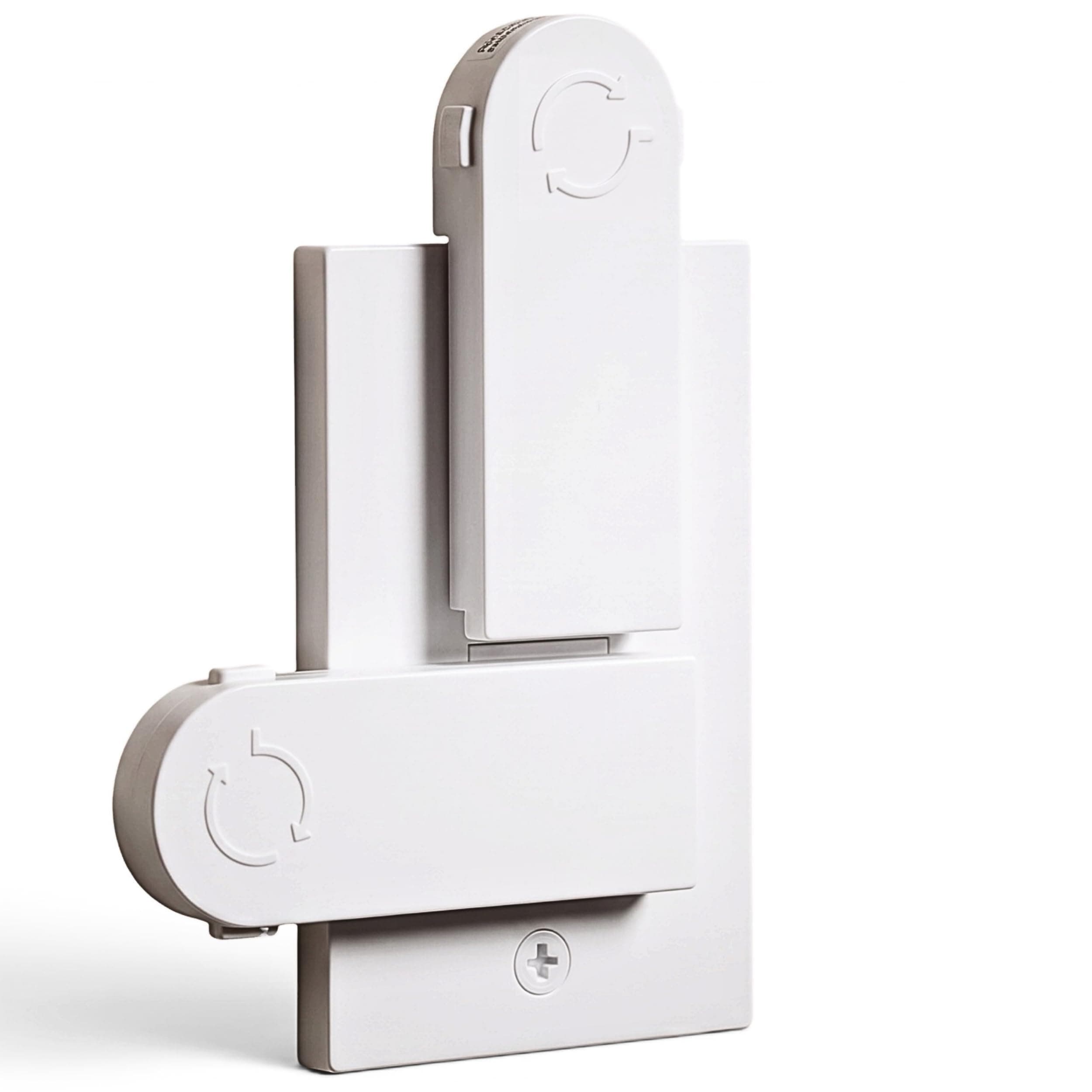 Self-Closing Outlet Cover Plate System by Geddy’s Mom – Automatic Child Safety That Covers Outlets When Unplugged, Shut Your Face, Easy Install, Award-Winning Baby Proofing for 2-Screw Decora Outlets