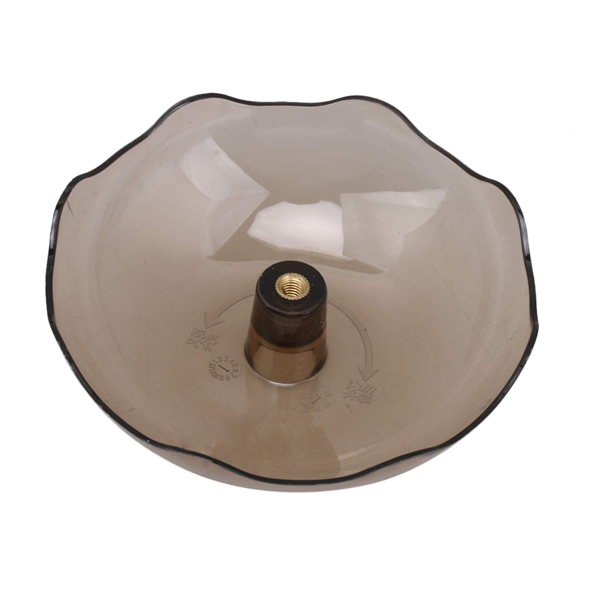 Emptty Range Hoods Plastic Round Oil Catcher Collecting Bowl Cup 5mm Female Thread