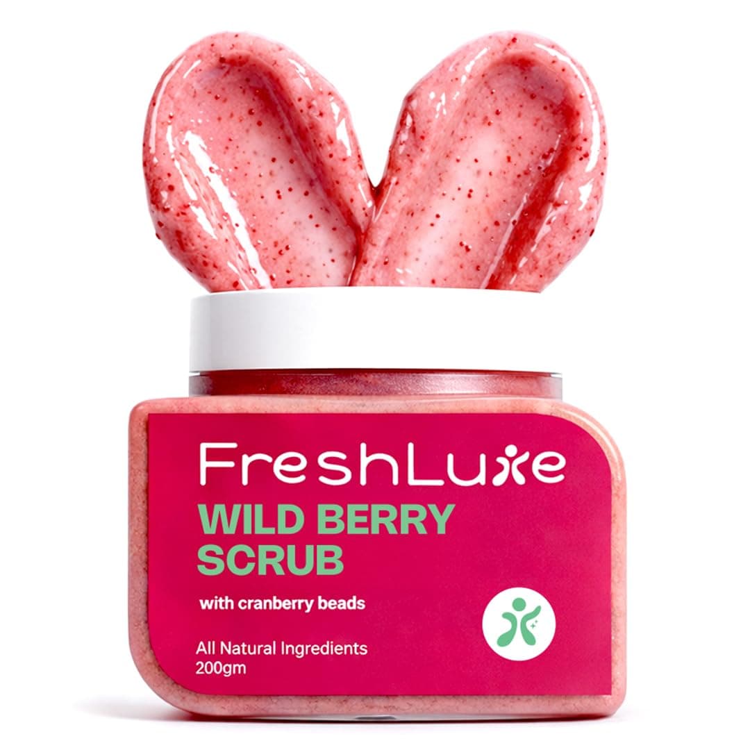 FreshLuxe Berries Face & Body Scrub - 200 g