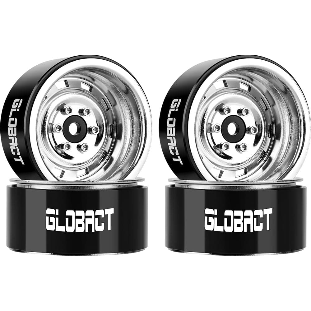 GLOBACT 1.9 Beadlock Wheel for 1/10 TRX4 TRX6 SCX10 I II III Pro Redcat, SR