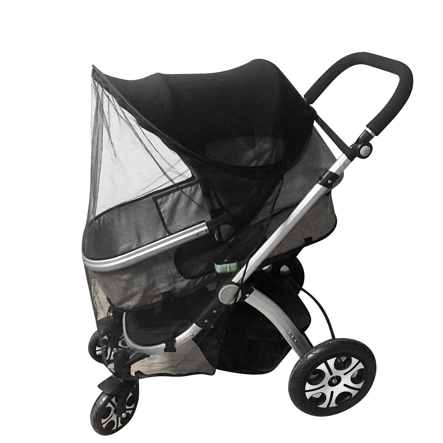 ITODAUS Baby Stroller Sunshade Car Seat Sun Shade Cover Awning UPF50+ Anti-UV Waterproof Windproof Umbrella Canopy Universal Bassinet Playpen Crib Stroller Visiblity Air Permeability Design