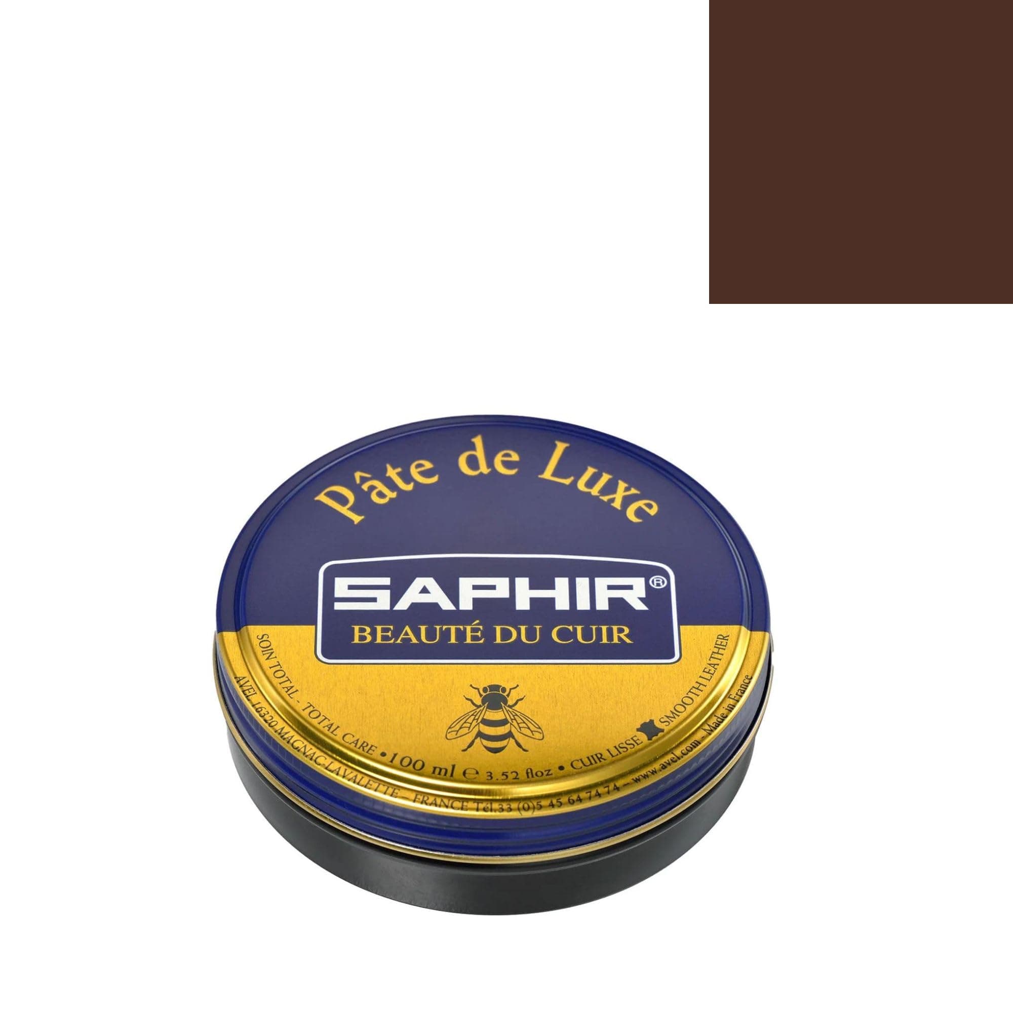 Saphir High Gloss Polish - Medium Brown No37