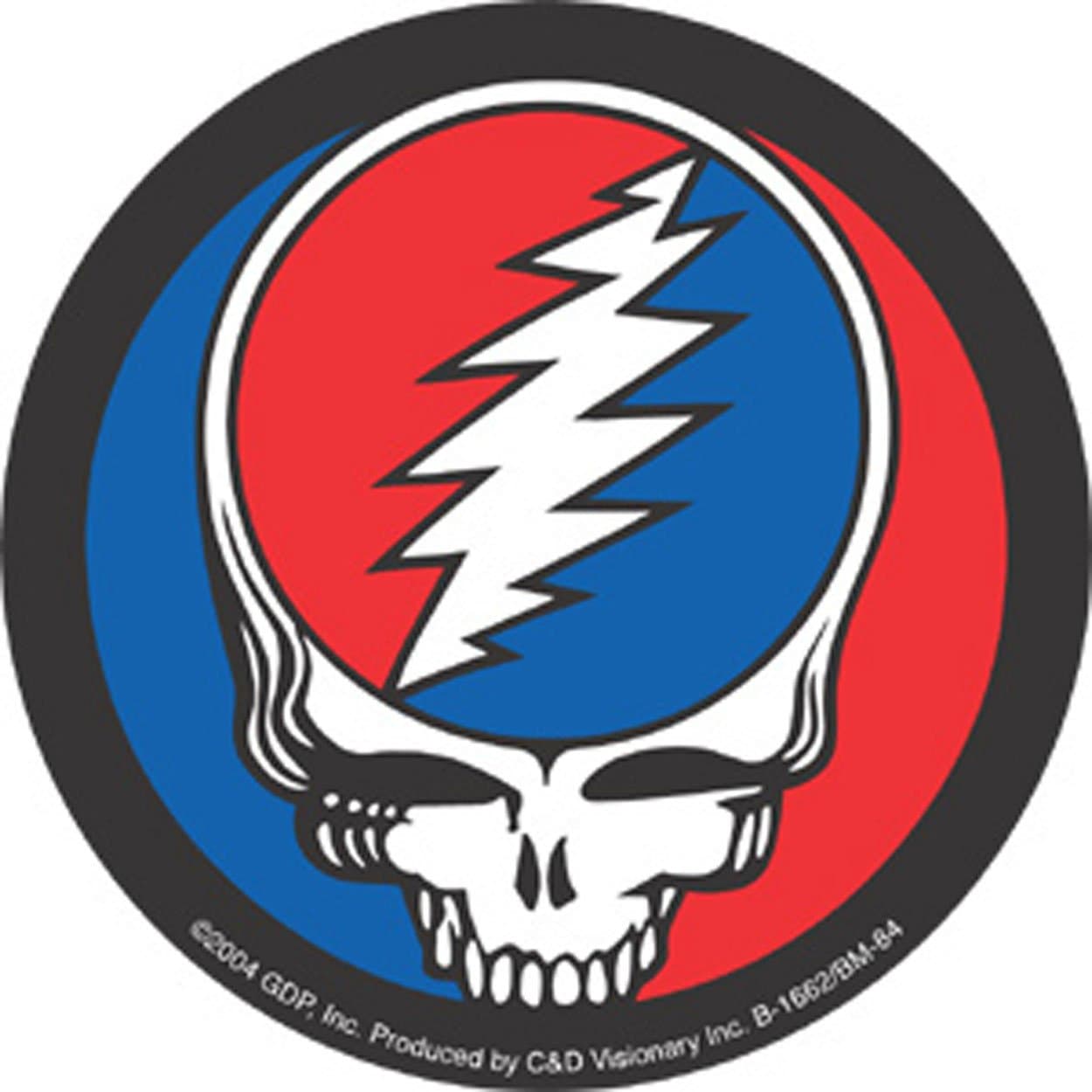 Licenses Products Grateful Dead Steal Your Face Button Magnet, 3"
