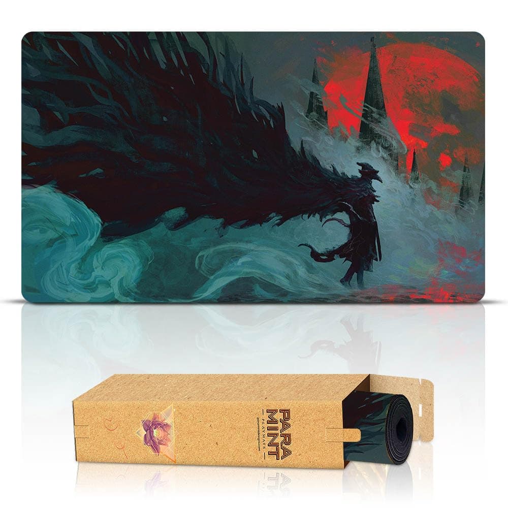 Paramint The Raven's Nightmare - 24x14 Stitched MTG Playmat