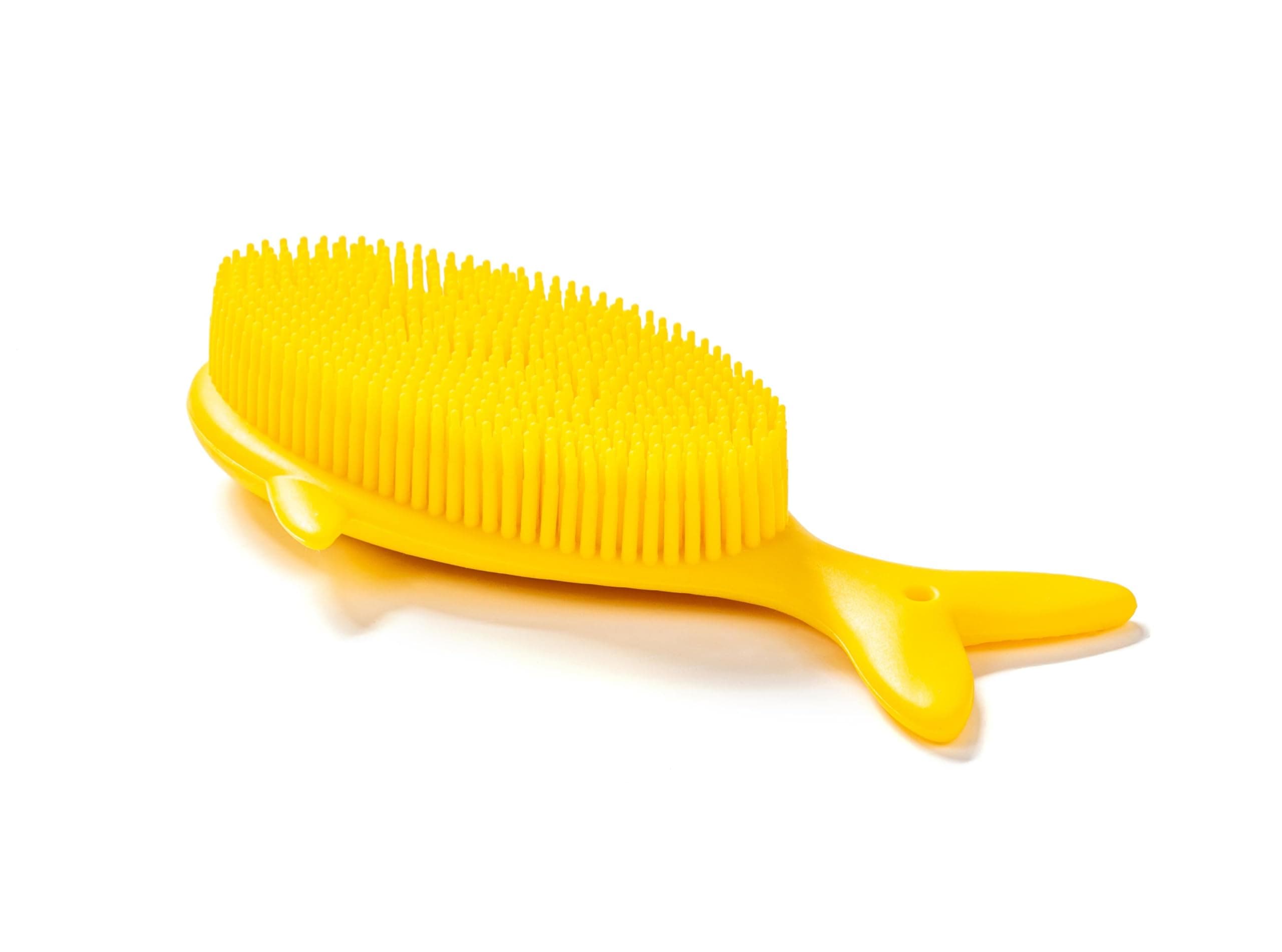 Premium Sensory Brush for Kids or Autism,Soft Silicone Body Scrubber,2 in 1 Sensory Room Occupational Therapy Sensory Brushes,Silicone Loofah,Pets Shower Brush Bath Brush Shampoo Brush