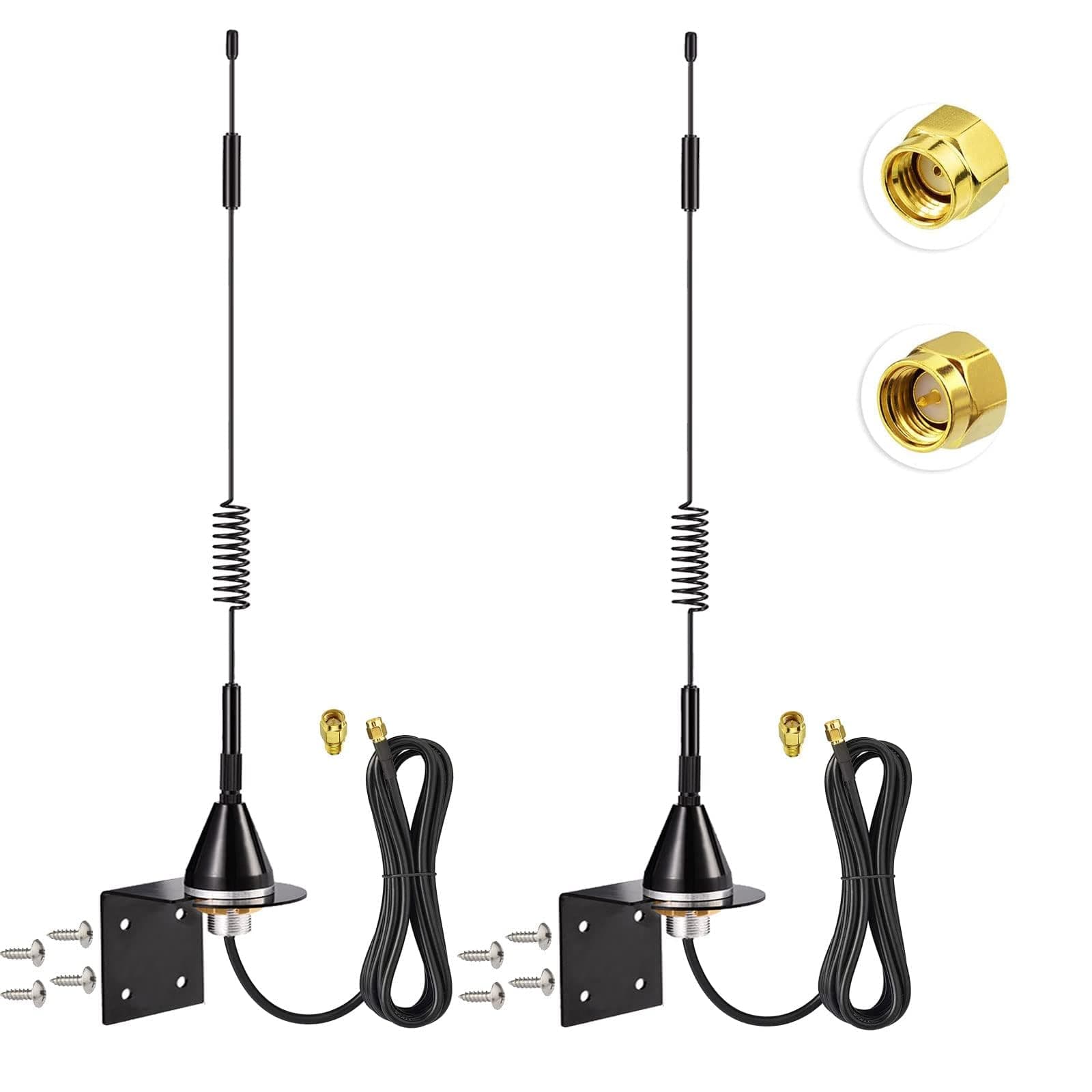 Bingfu 4G LTE SMA/RP-SMA Cellular Trail Camera Antenna 7dBi Outdoor Antenna