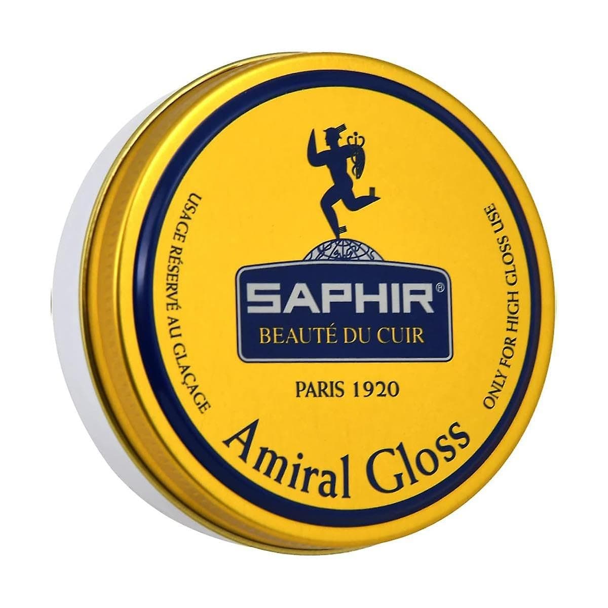SAPHIR BEAUTÉ DU CUIR Amiral Gloss 50ml Leather Shoe Care Polish for Mirror Shine