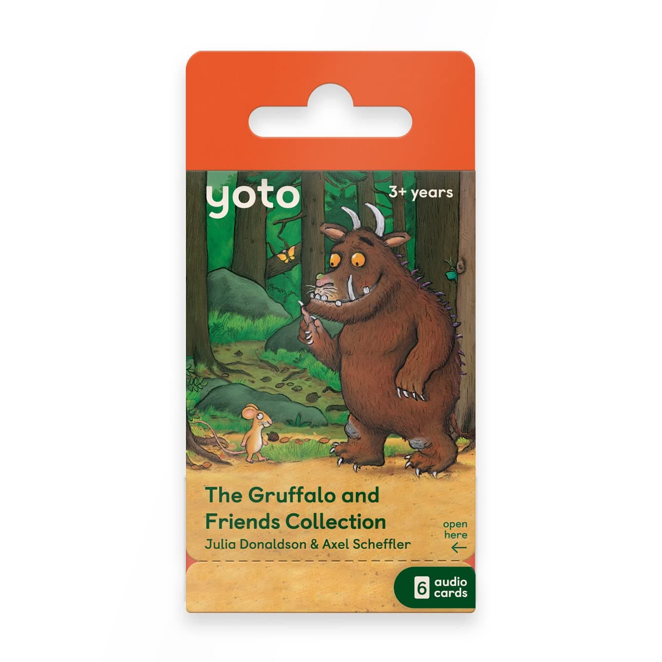 Yoto Gruffalo & Friends Collection by Julia Donaldson - 6 Kids Audiobook Cards for Player & Mini Bluetooth Speaker, Educational Daytime & Bedtime Stories for Children Ages 3+