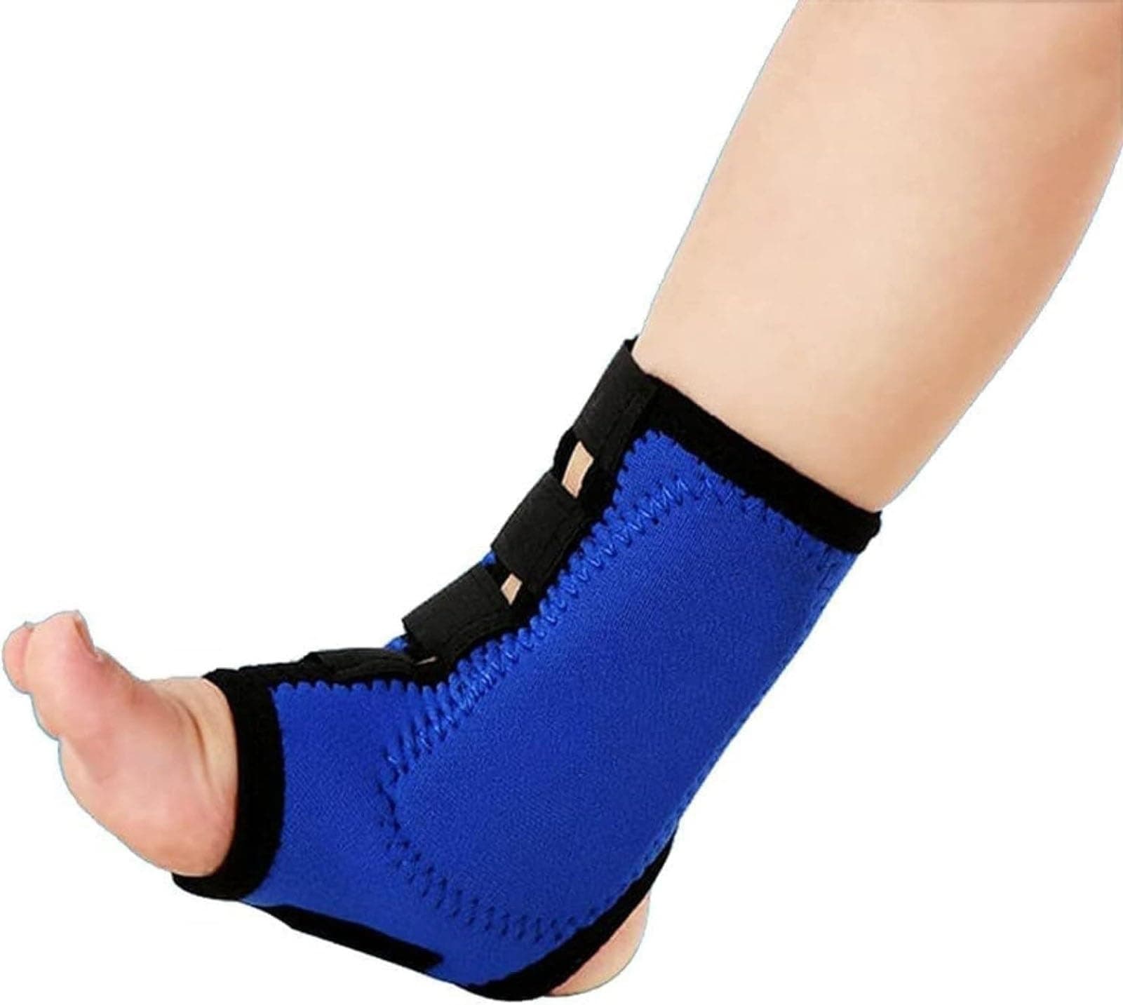 Kids AFO Foot Drop Brace Support, for Soft up - Drop Foot Brace for Sleep, Plantar Fasciitis Walking with Shoes, Improve Gait Left & Right(2XS)