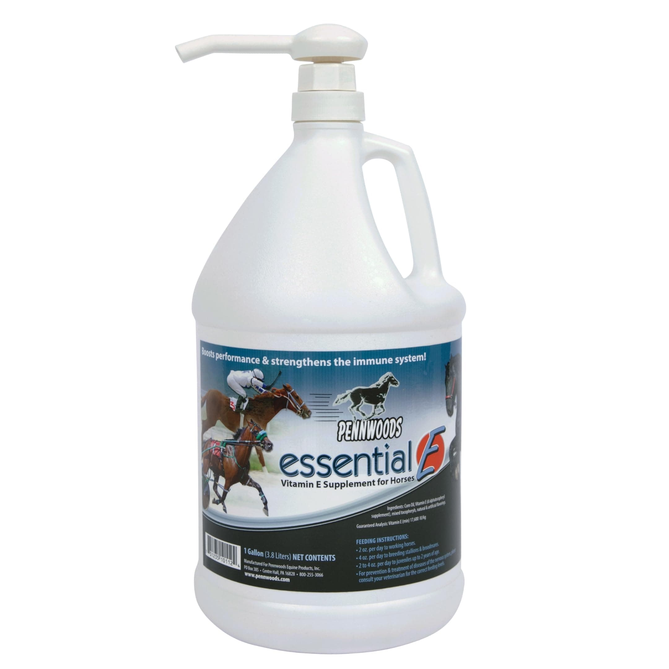Pennwoods Equine Equi-Nox Vitamin E Supplements for Horses 1 Gallon (3.8 Liters)