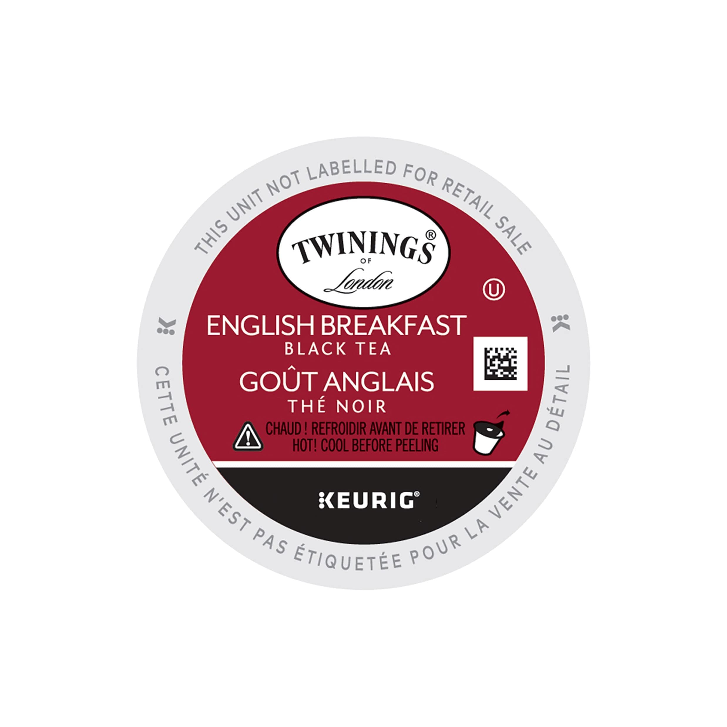 Twinings English Breakfast K-Cup Pods, 24 Count (Pack of 4)