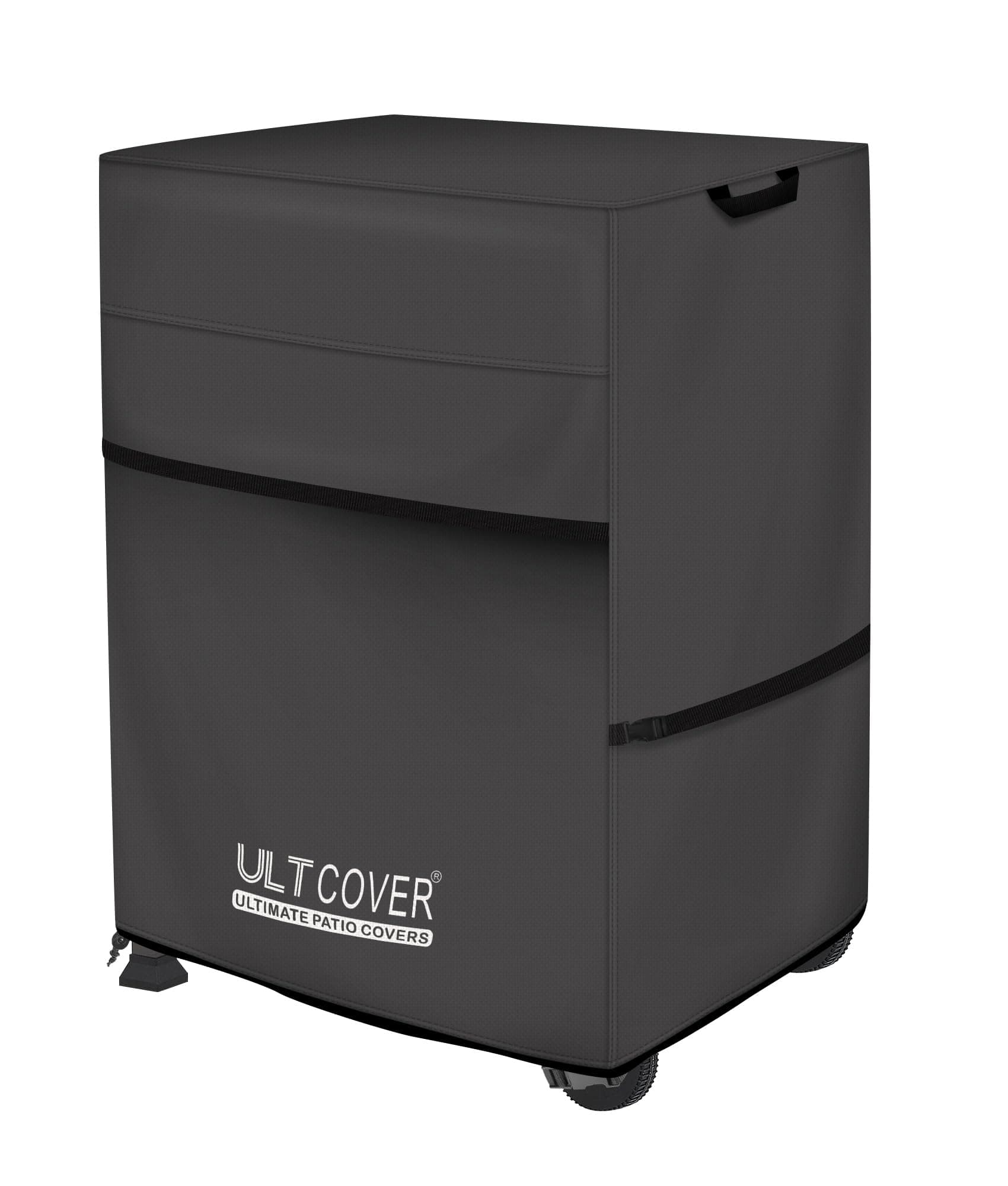 ULTCOVER Waterproof Grill Cover 32 inch, Heavy Duty BBQ Cover for 2 Burners Outdoor Gas Barbecue Grill, Black