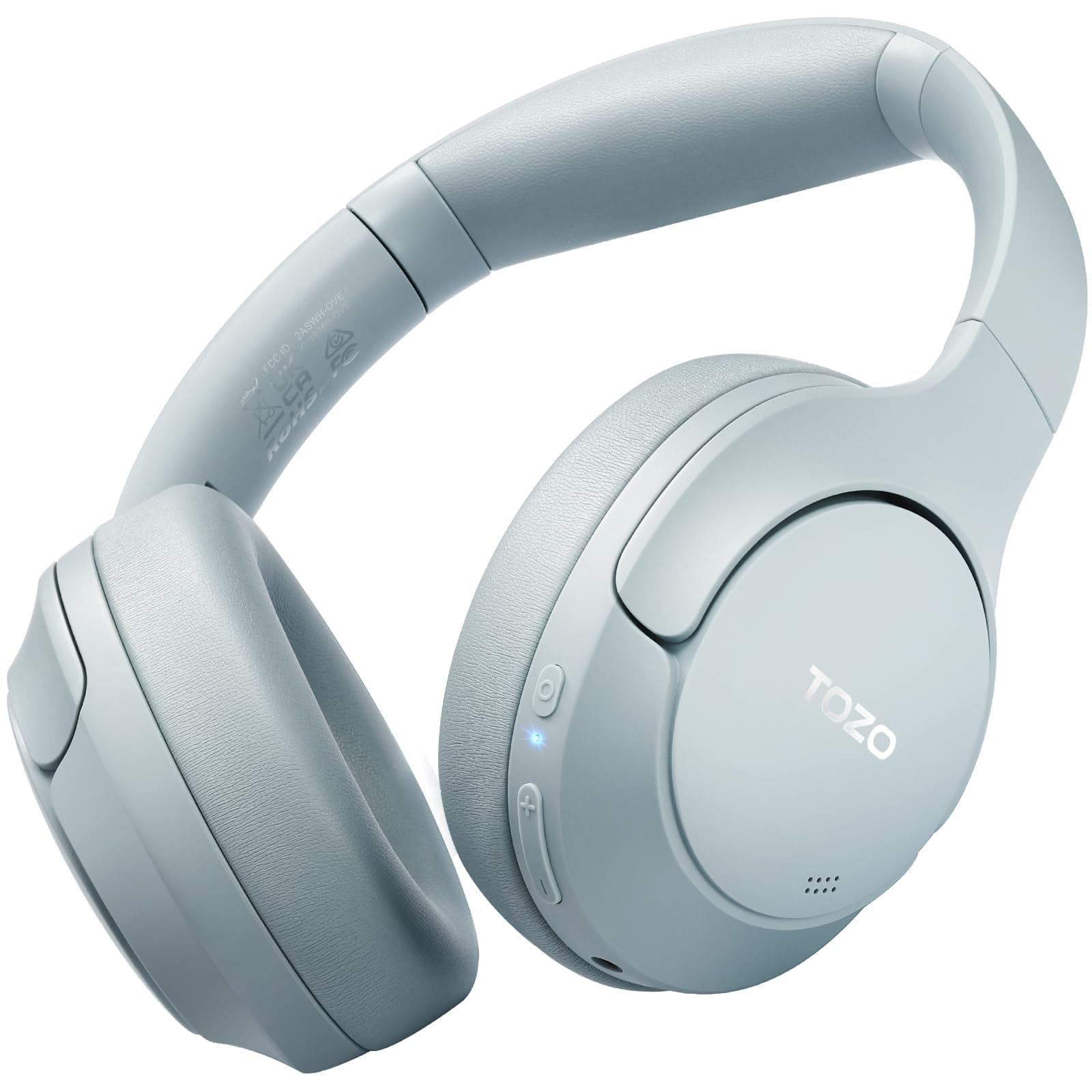 TOZO Hybrid Active Noise Cancelling Headphones, Hi Res Audio