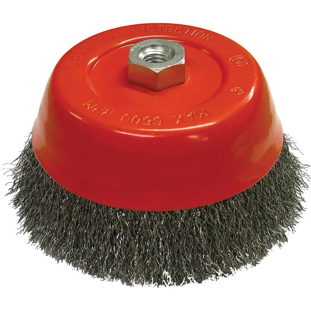 Faithfull WBC150 Wire Cup Brush 150 x M14 x 2/0.30mm
