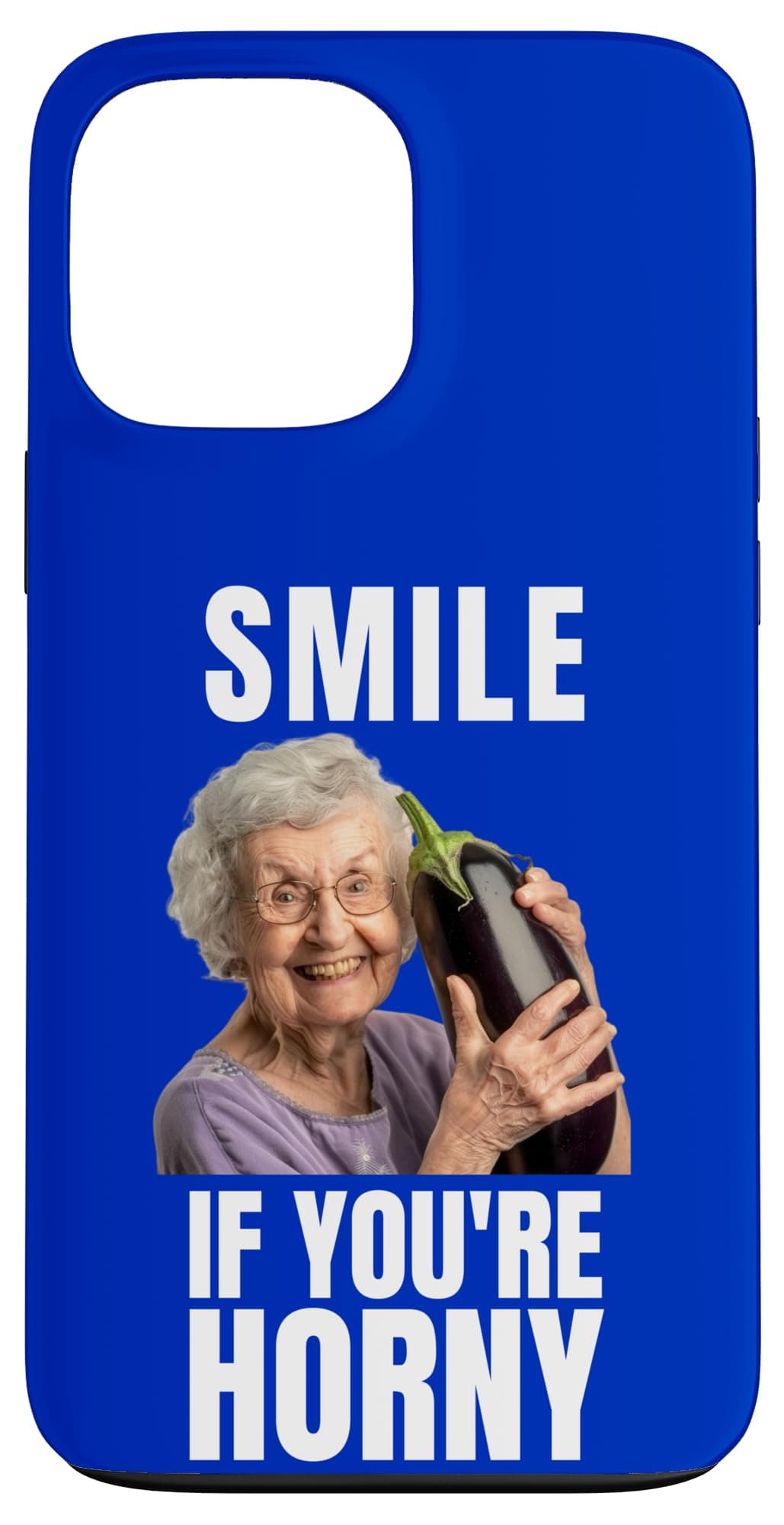 Funny Inappropriate Embarrassing Smile If Your Horney Case for iPhone 13 Pro Max