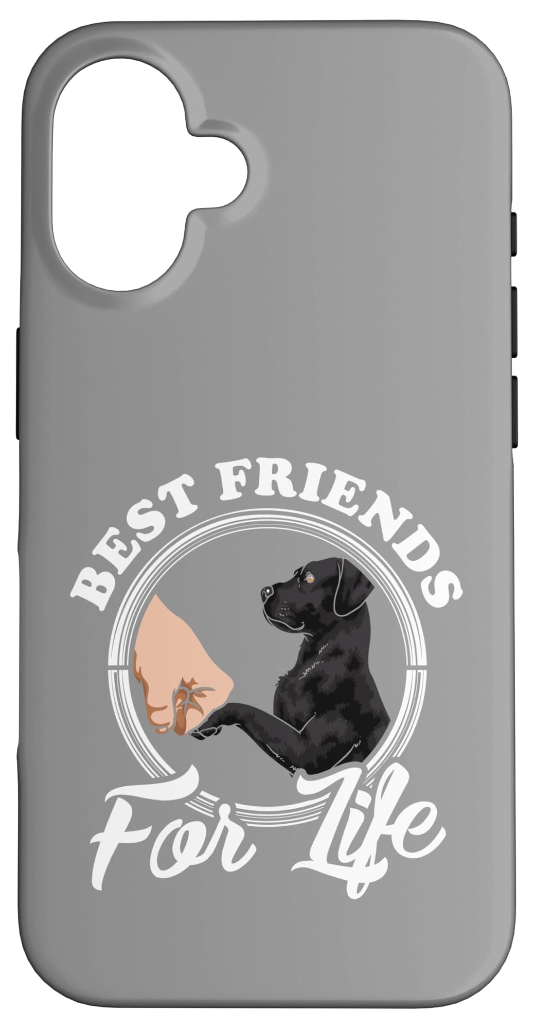 Black Labrador Dog Design Funny Black Lab Lovers Case for iPhone 16