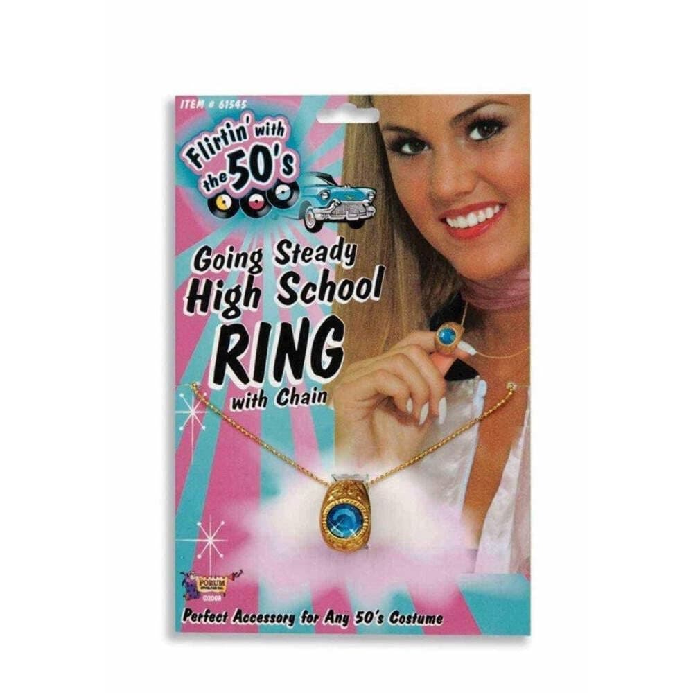 Forum Novelties Going Steady High School Ring