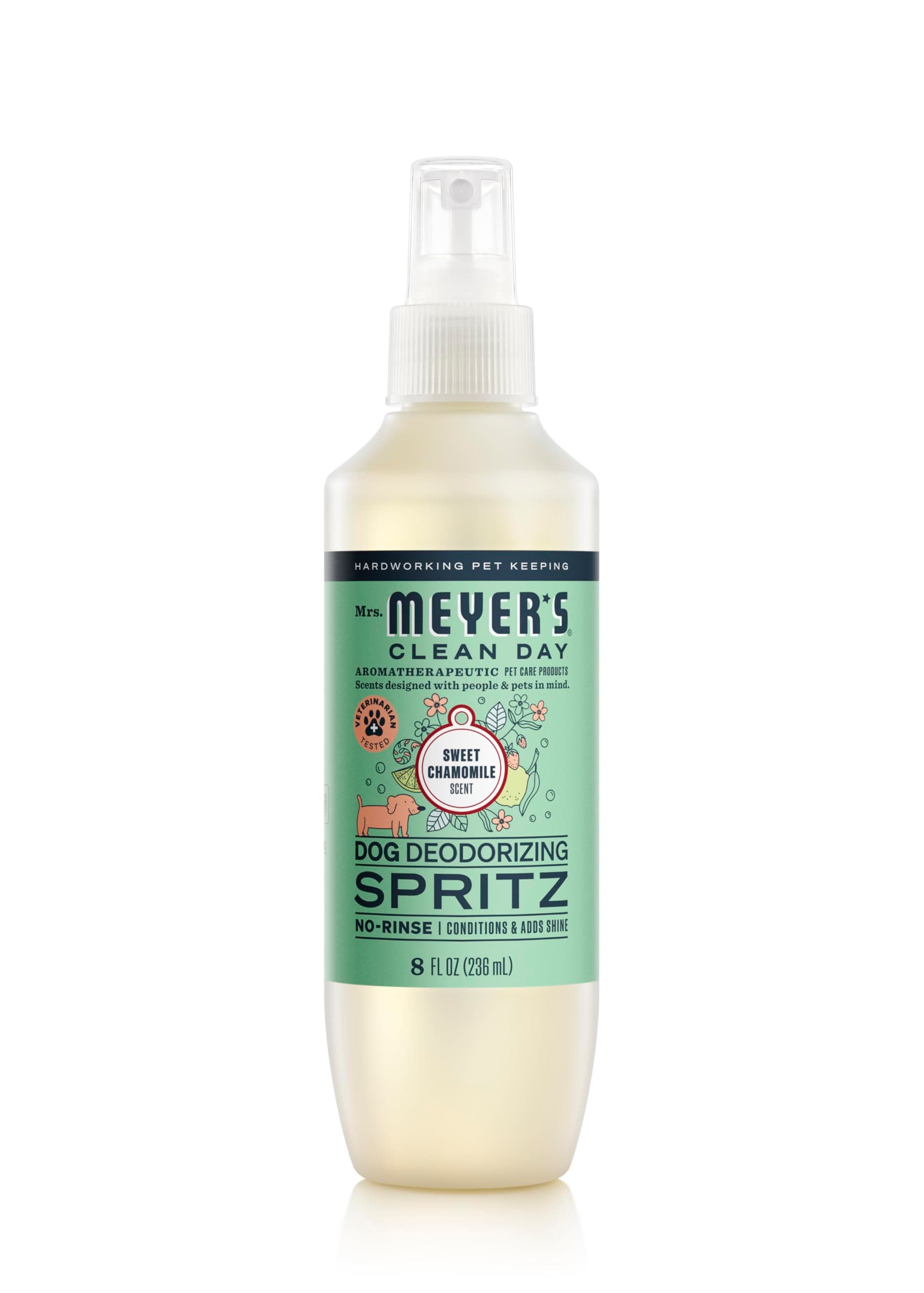 MRS. MEYER'S Clean Day Dog Deodorizing Spray, Sweet Chamomile Scent, 8oz