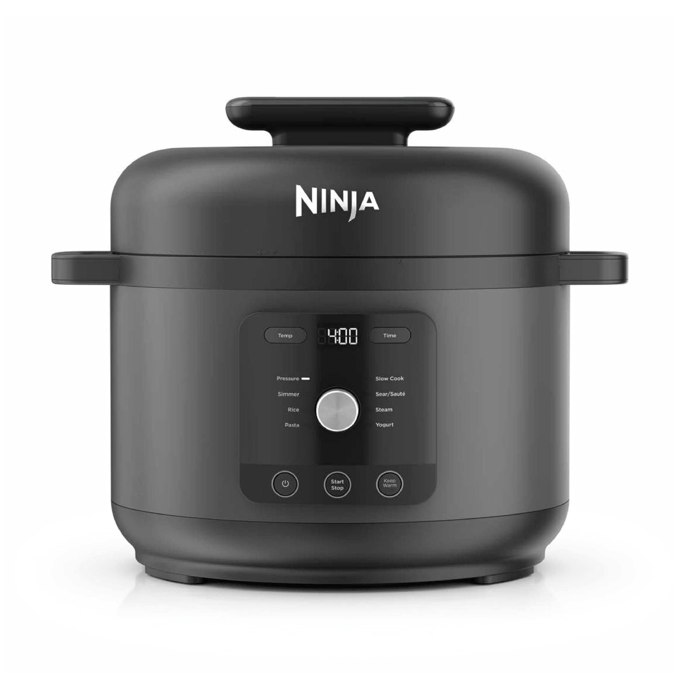 Ninja HyperHeat 9-in-1 Pressure Cooker, Slow Cooker, Black PC201UK