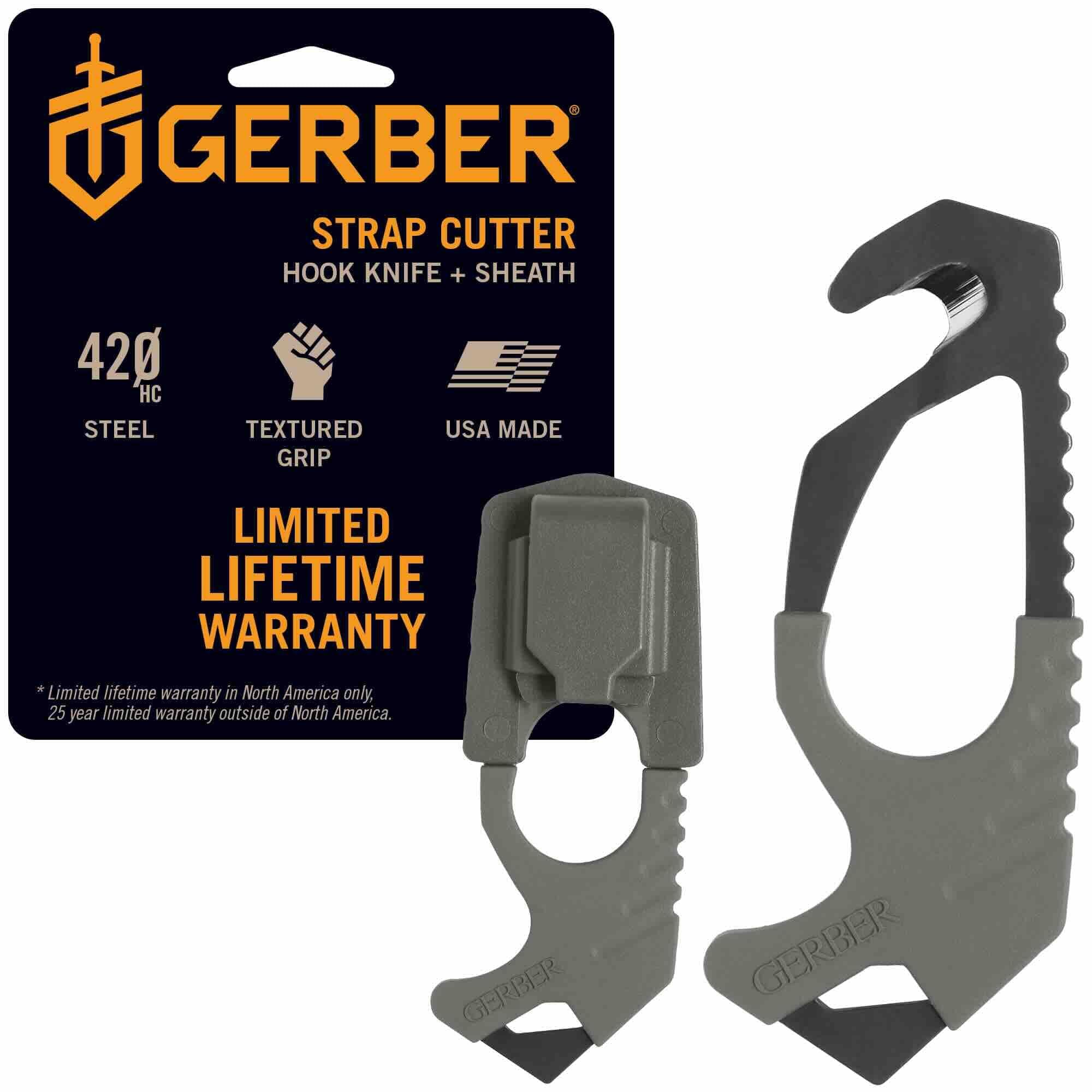 Gerber 22-01943 Strap Cutter, Green