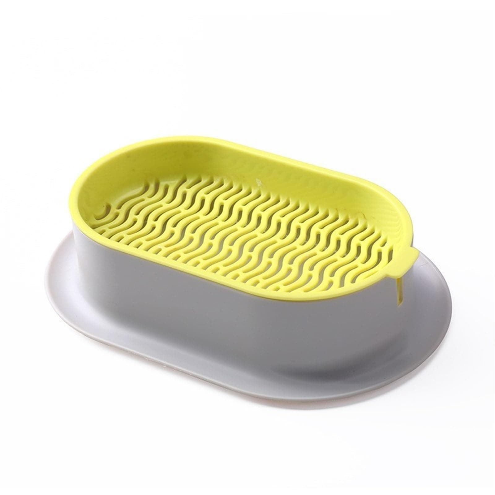 1Pcs Pet Sprout Dish Growing Pot Hydroponic Plant Grass Germination Digestion Starter Dish Greenhouse Grow Box (Color : Yellow)