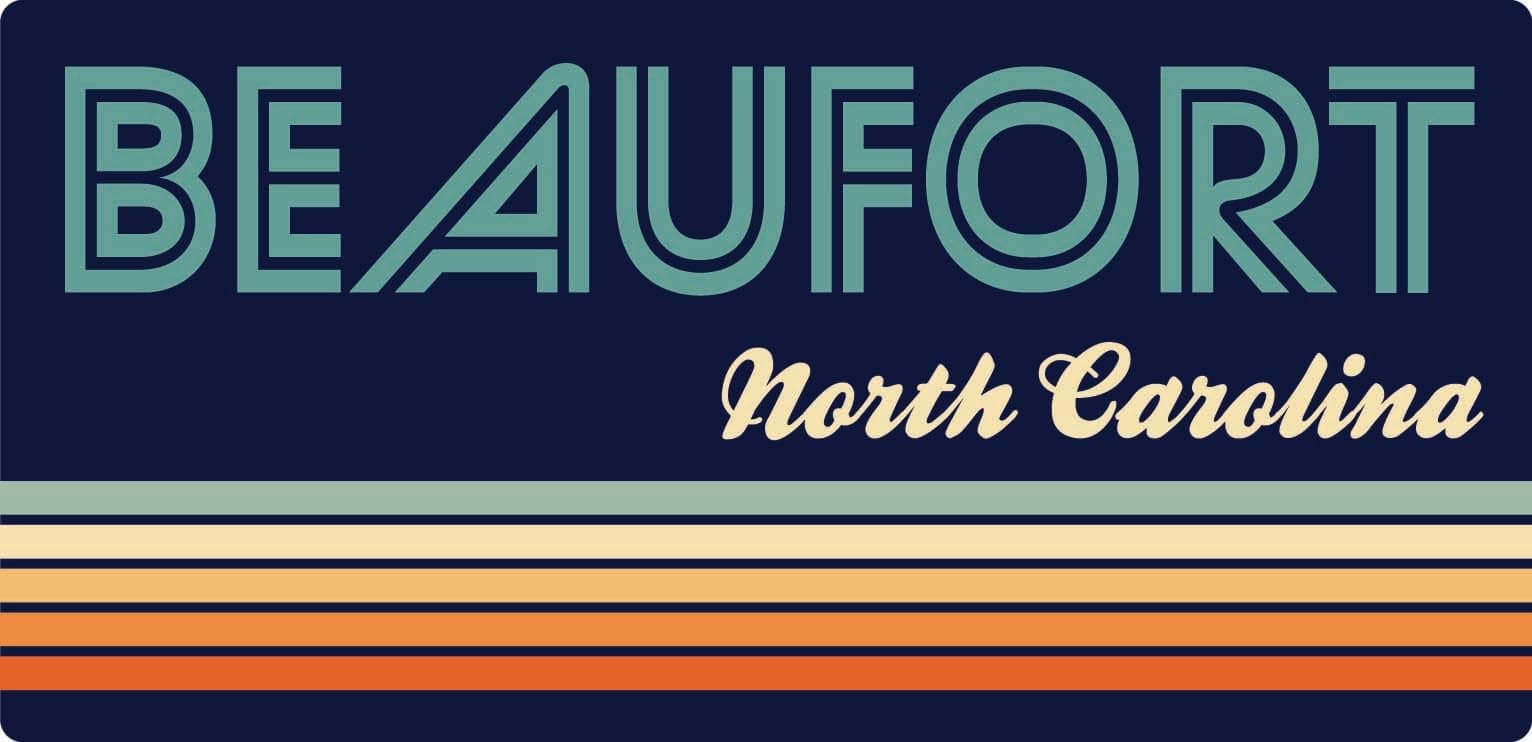 Beaufort North Carolina 5 x 2.5-Inch Fridge Magnet Retro Design