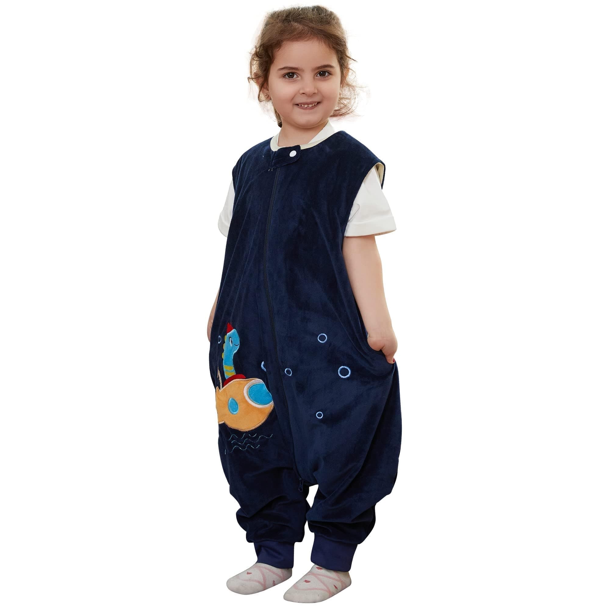 MICHLEY Baby Sleeping Bag Sack Toddler Wearable Blanket Dragon,1-3T