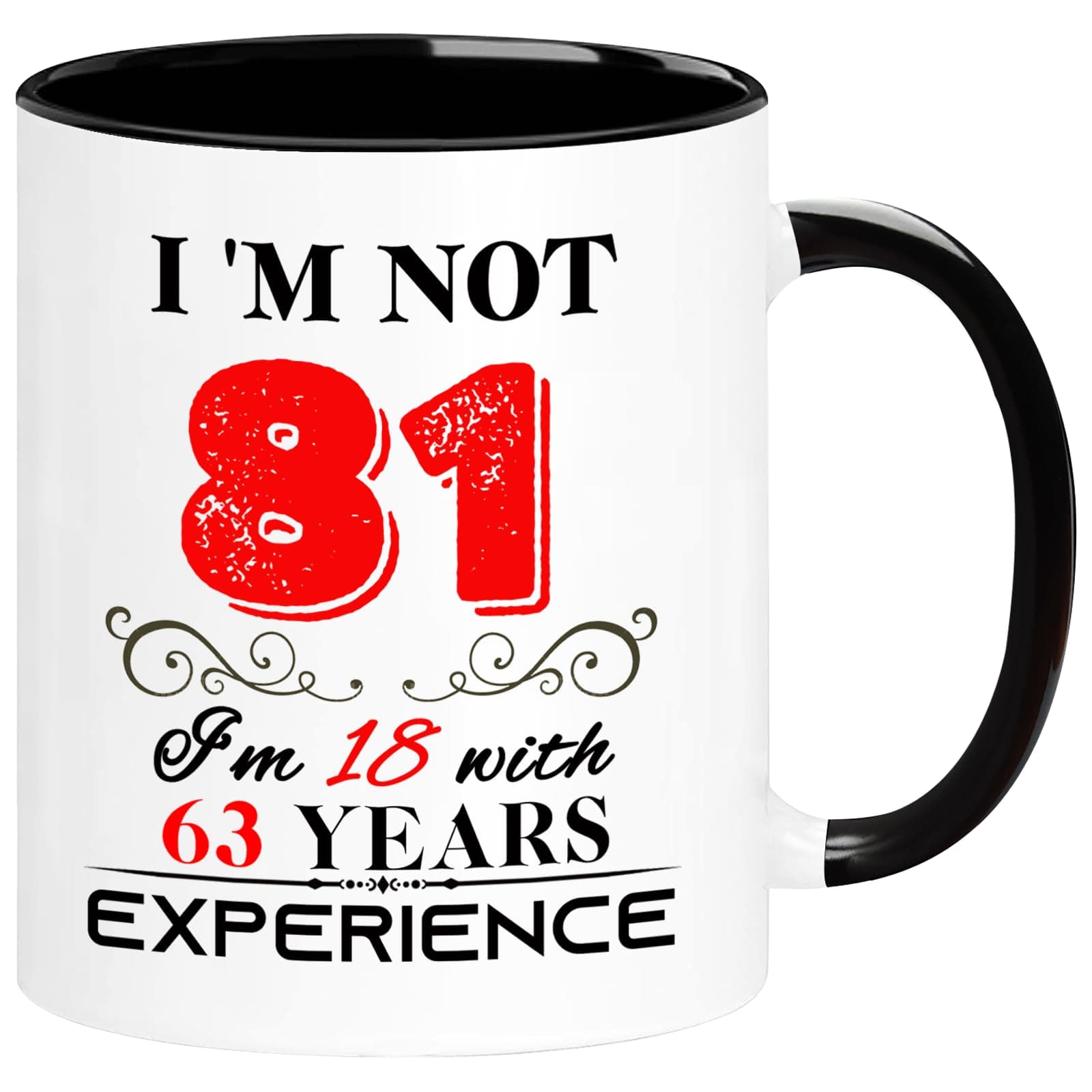 1945 81th Birthday Mug Gifts for Women Men Her Him with Gift Box Packaging