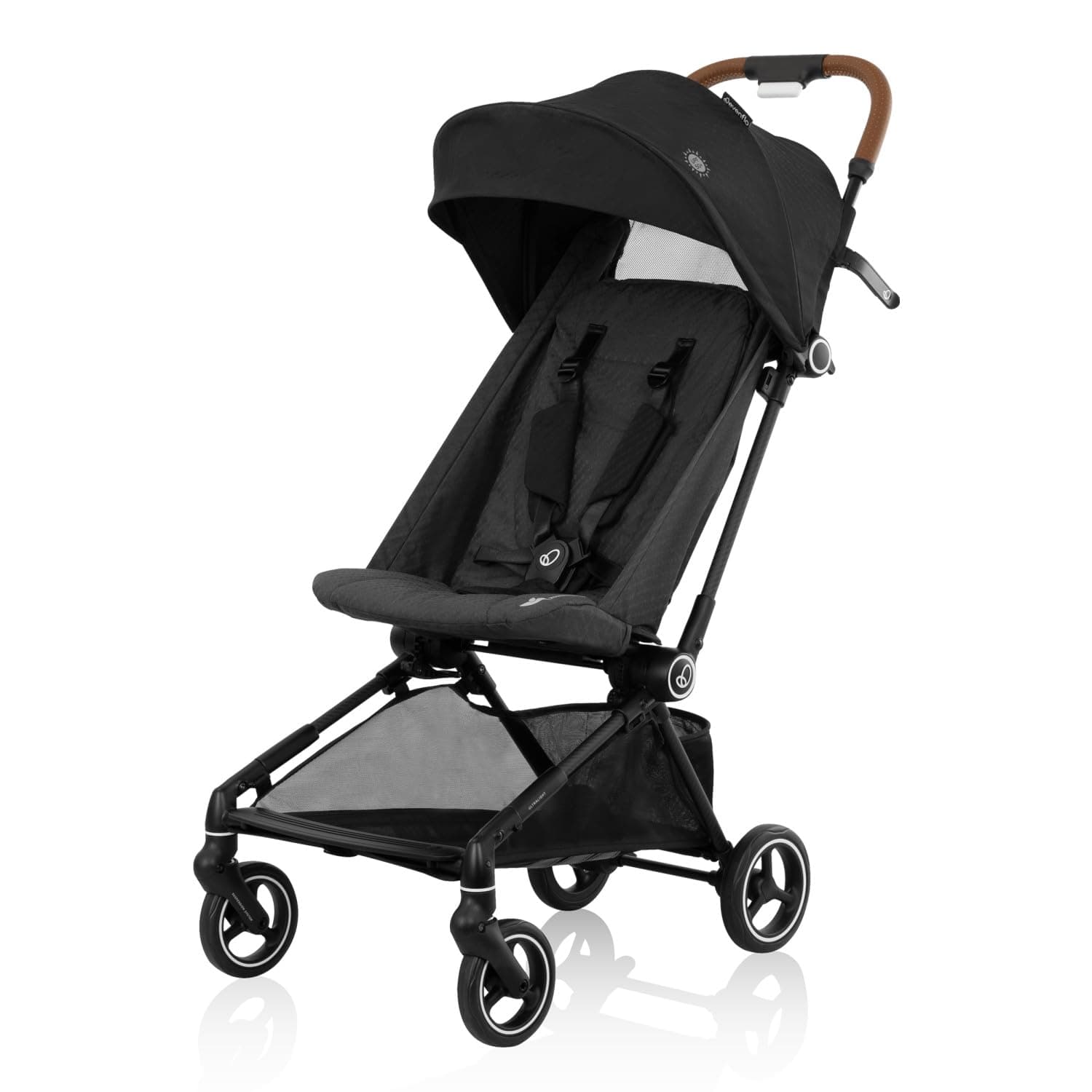 Evenflo Hummingbird Ultra-Lightweight Carbon Fiber Stroller - Crest Gray