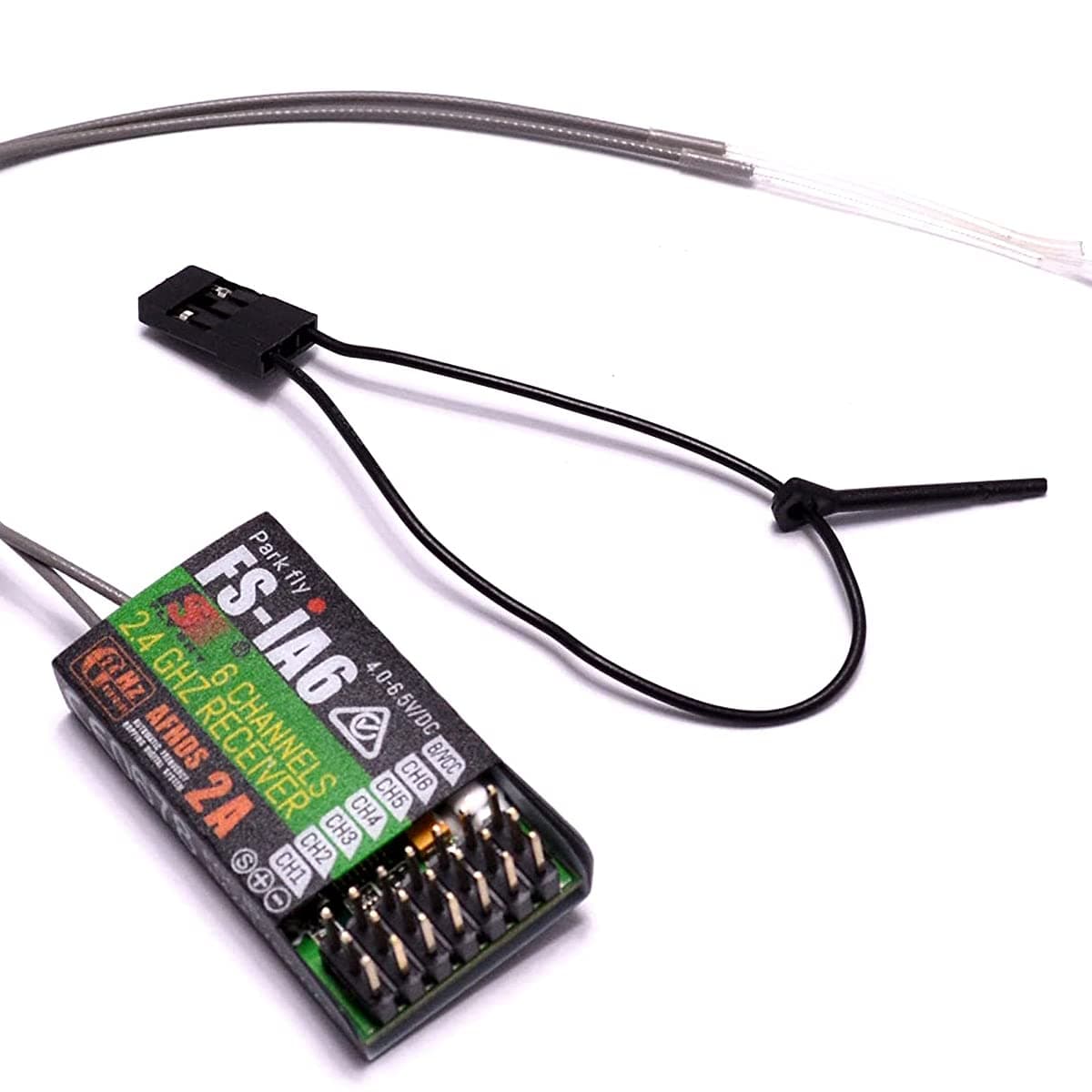 MLRPGO Flysky FS-IA6 6CH 2.4GHz AFHDS2A Double Antenna RC Receiver