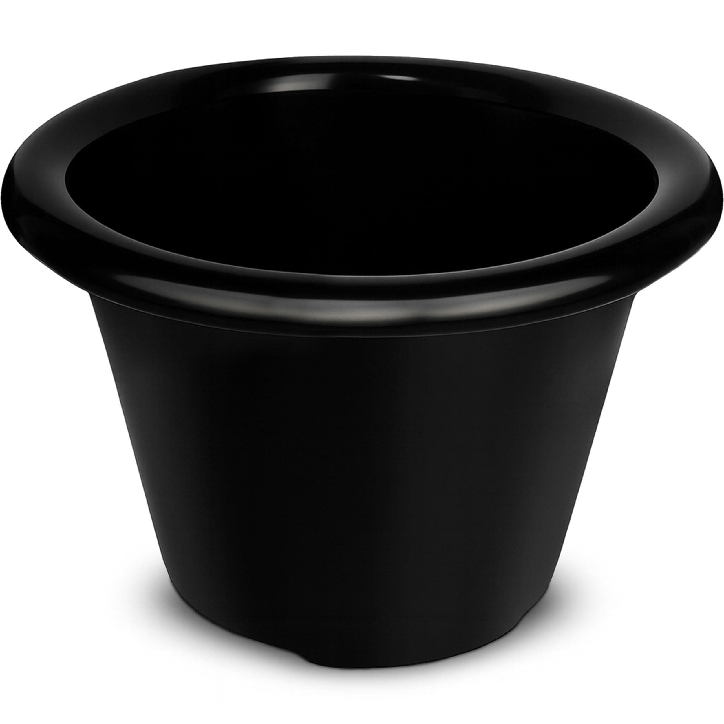 Carlisle FoodService Products Plastic Ramekins, Sauce Bowl for Catering, Kitchen, Restaurant, 1.5 Ounces, Black