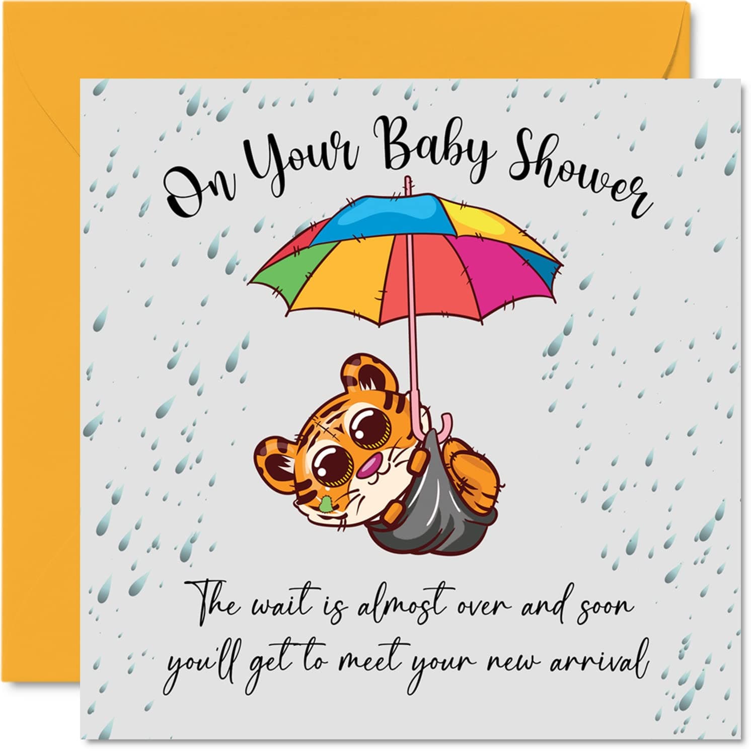 New Baby Card Unisex, Baby Shower
