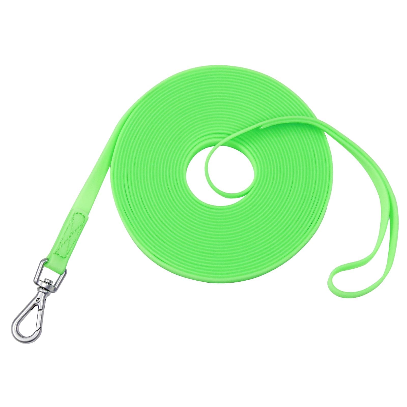 Nimble Waterproof Dog Training Leash 50FT 30FT 15FT 10FT 5FT Heavy Duty Recall Long Lead for Large Medium Small Dogs