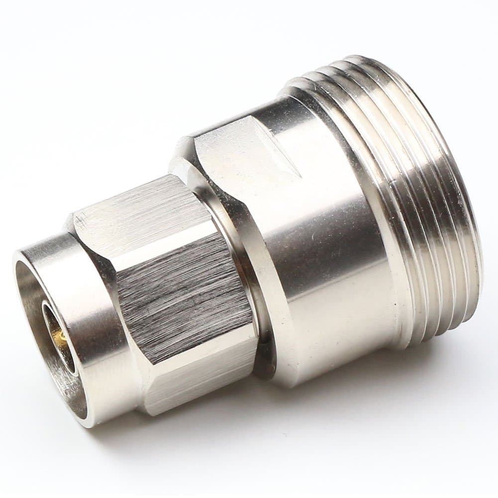 L29 7/16 DIN Female Jack To N Male Plug RF Coaxial Connector Adapter converter for Communication