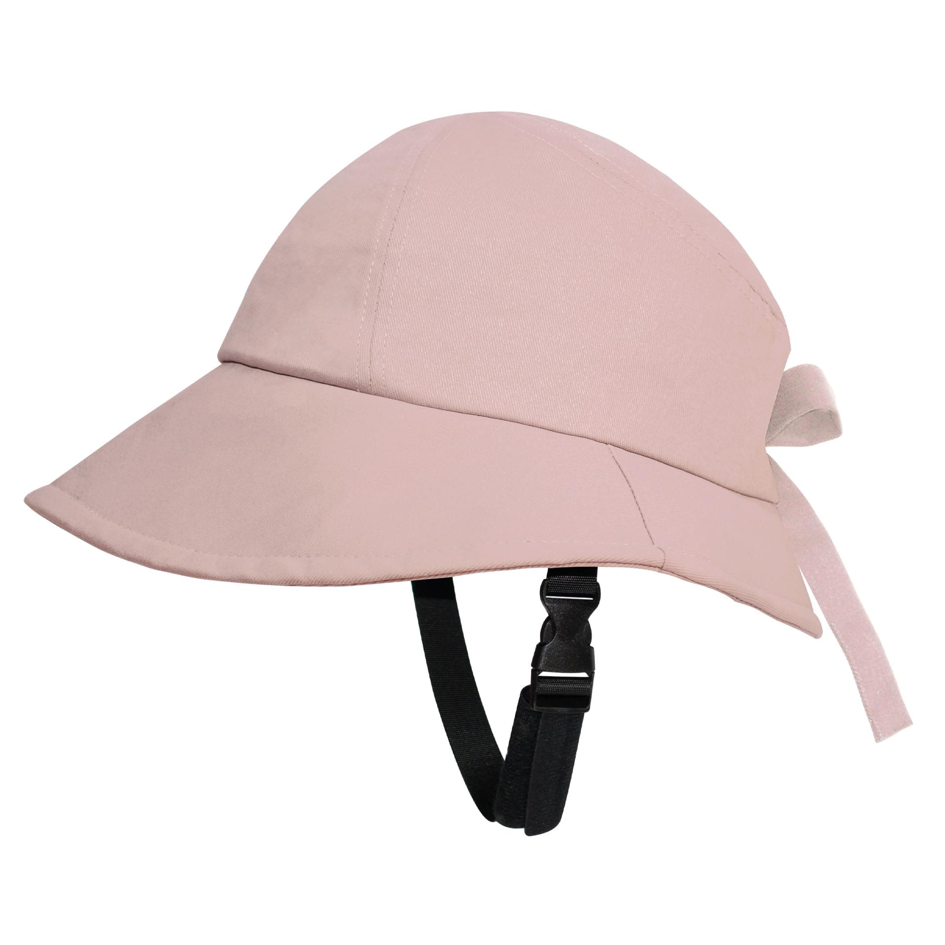 LIODFGLER Women Cycling Helmet for Sun Hat with Bike Helmet Fashion Breathable Sunscreen Head Protection Bicycle Helmet Hats (Pink,one Size)
