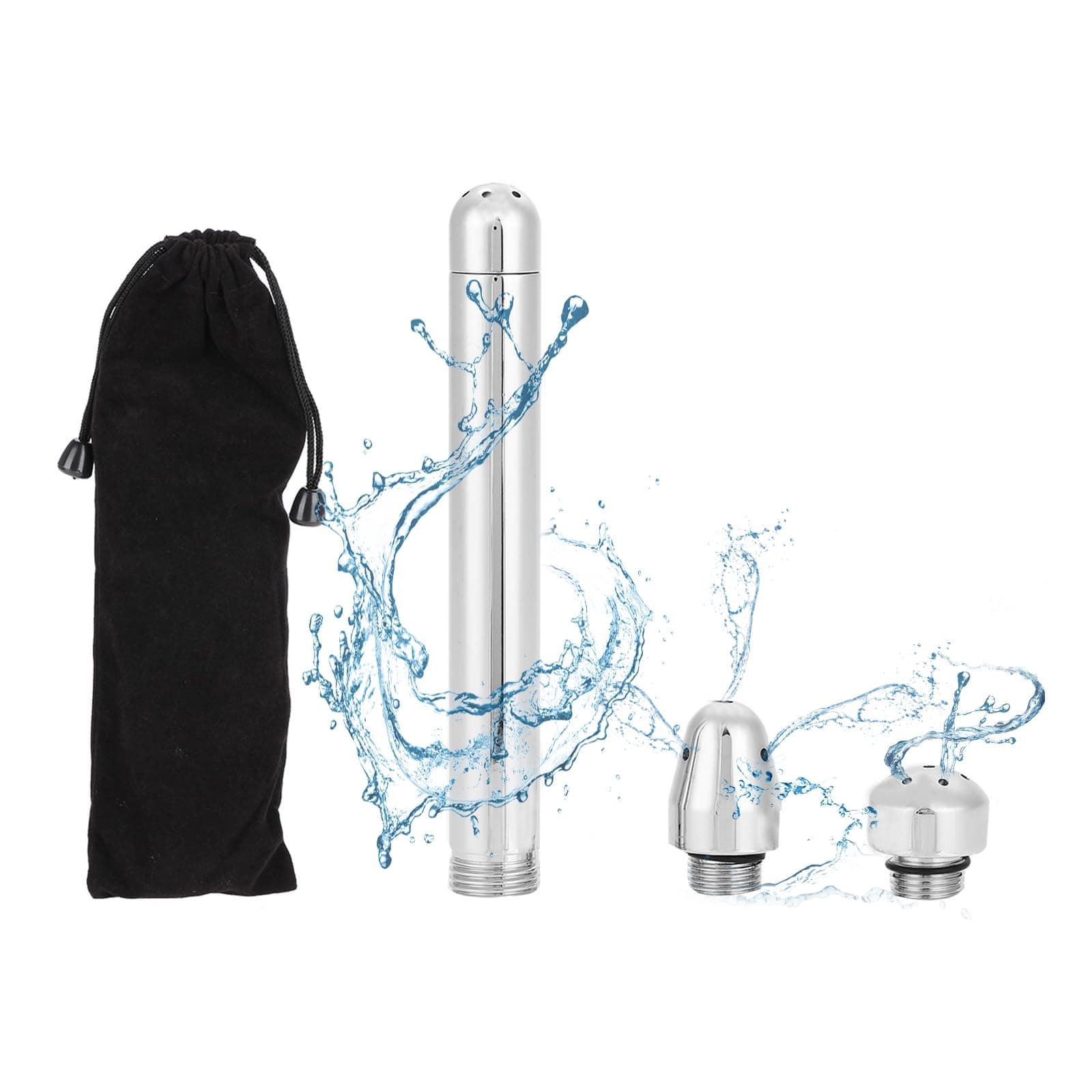 TeamSky Anal Cleaner Faucet, Zinc Alloy Bidet Faucet Anal Douche Nozzle