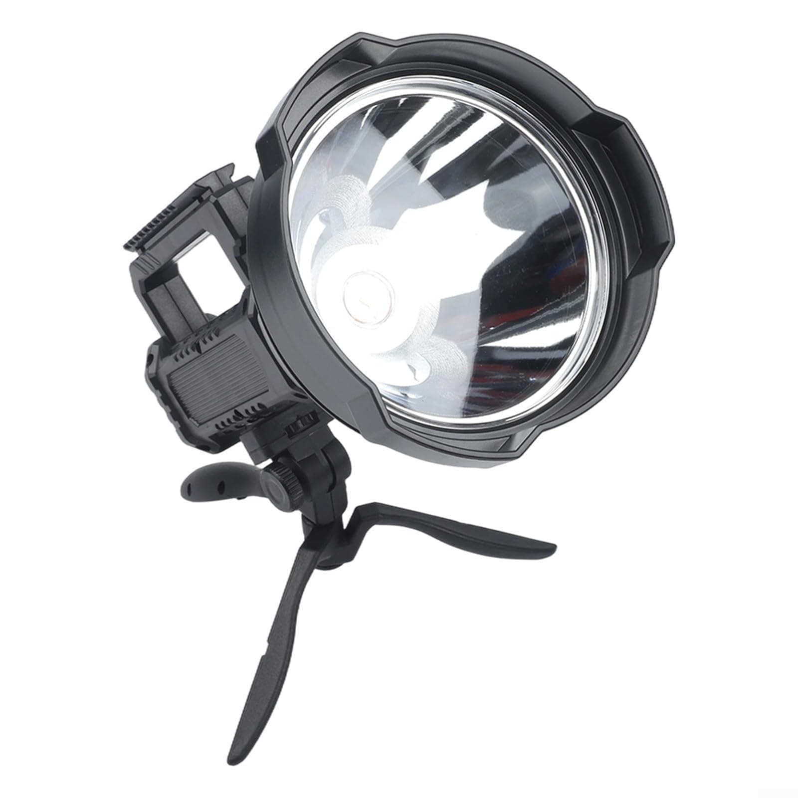 Rechargeable LED Flashlight With 200,000 Lumens And Triangular Stand For Stable, Hands For Outdoor for lighting(W5120)