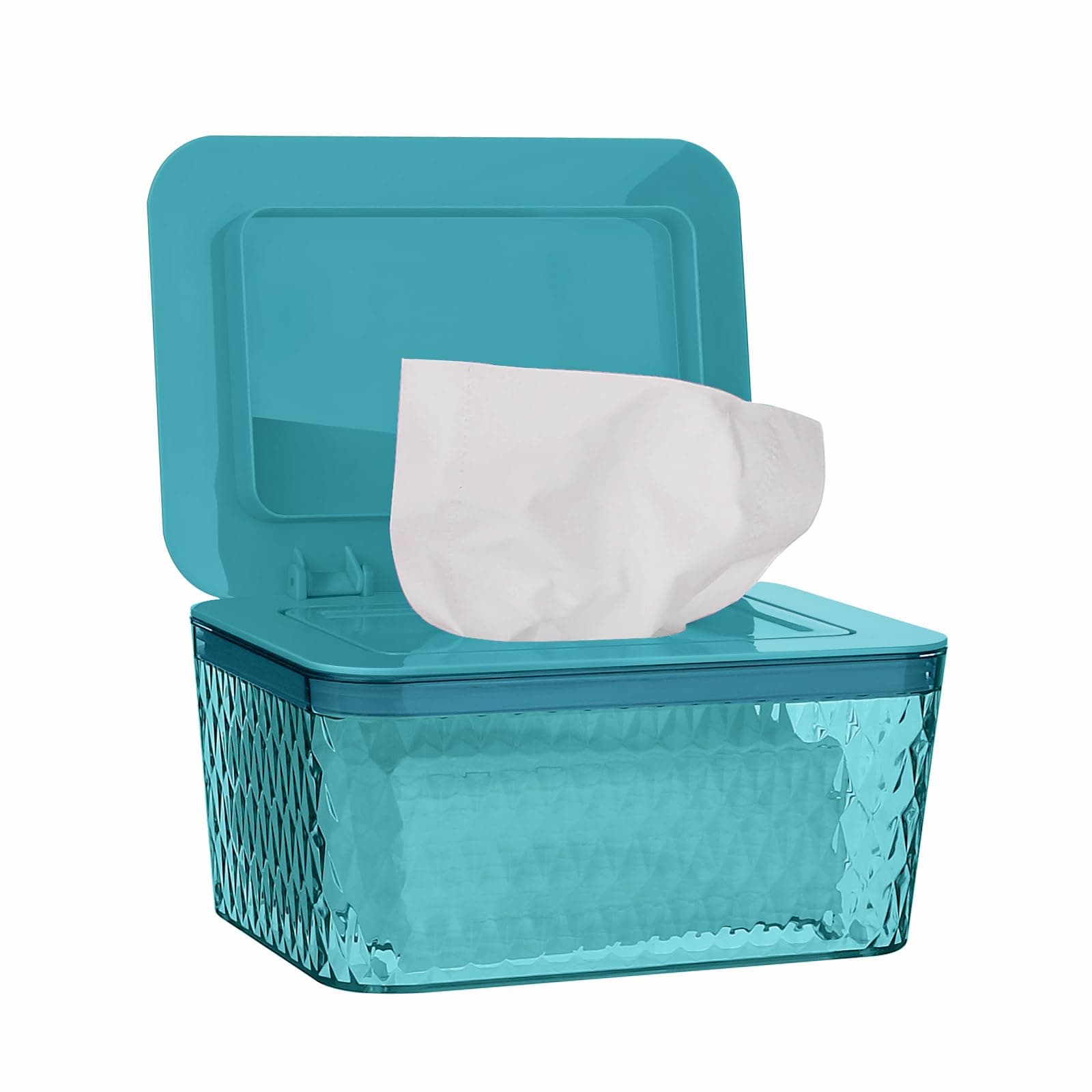 Whiidoom Wipes Dispenser, One-Handed Operation Wipe Holder, Green