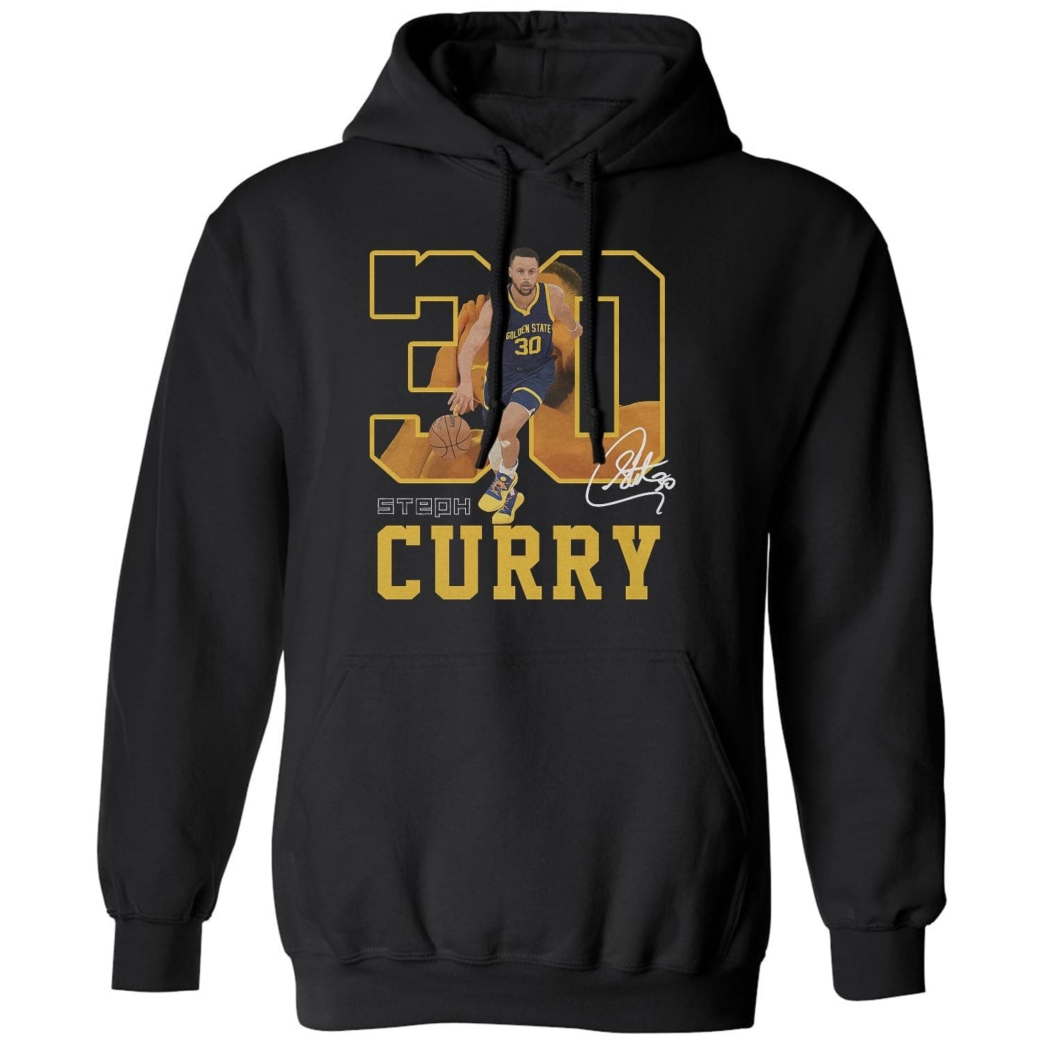 Omufisa Curry Inspired 30 Night Graphic – The Bay Tribute Unisex Hooded Sweatshirt (Black, 3X-Large)