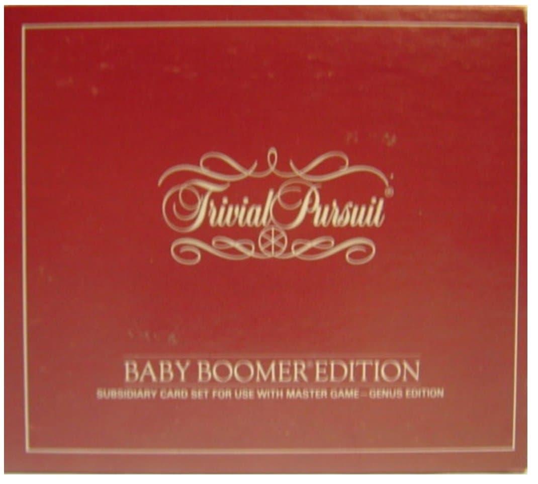 Horn Abbot Trivial Pursuit Baby Boomer Edition Subsidiary Card Set For Use With the Master Game - Genus Edition