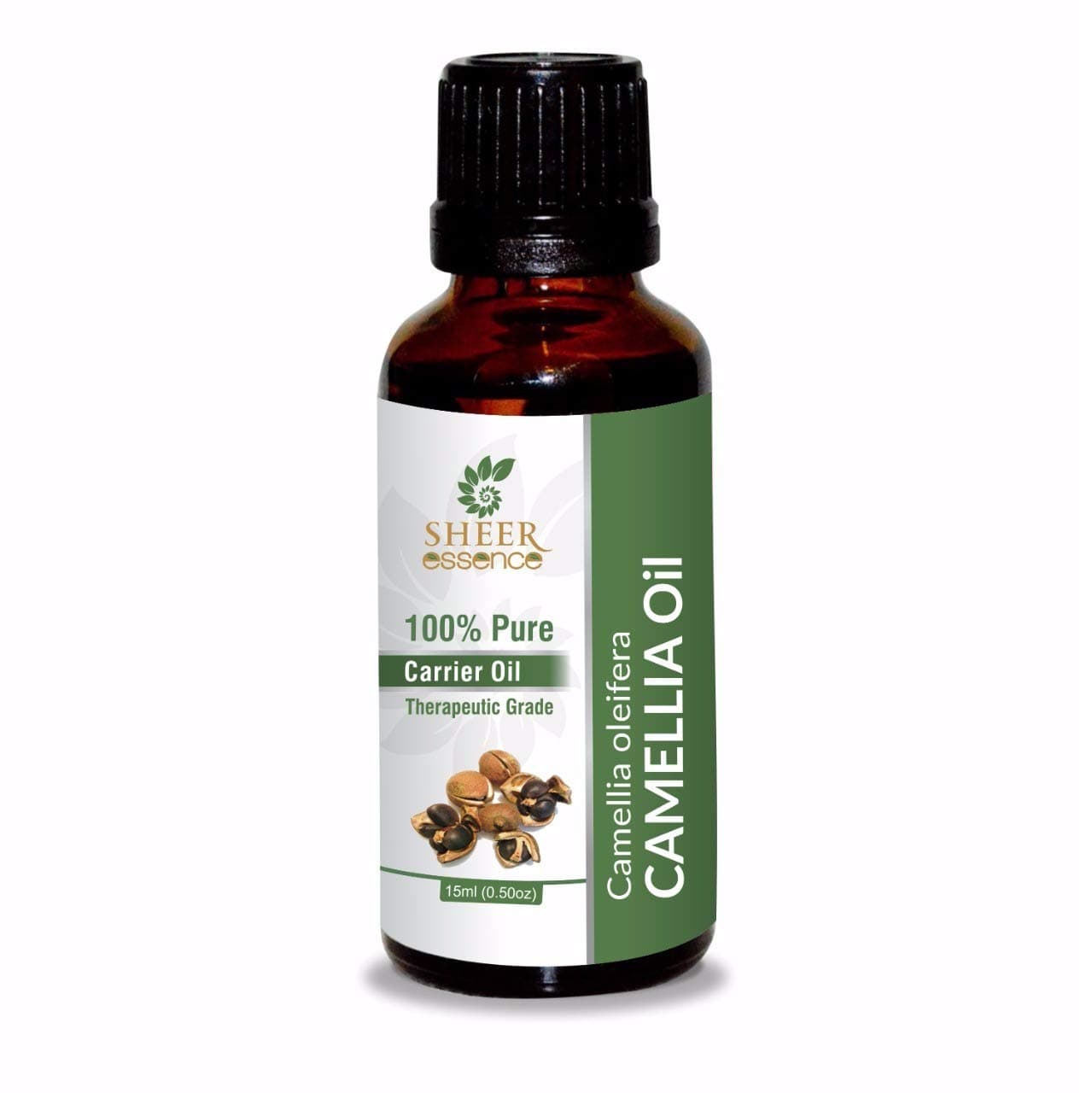 Camellia -(Camellia Oleifera)- Carrier Oil 100% Pure Natural Undiluted Uncut Therapeutic Grade Oil 1.69 Fl.Oz