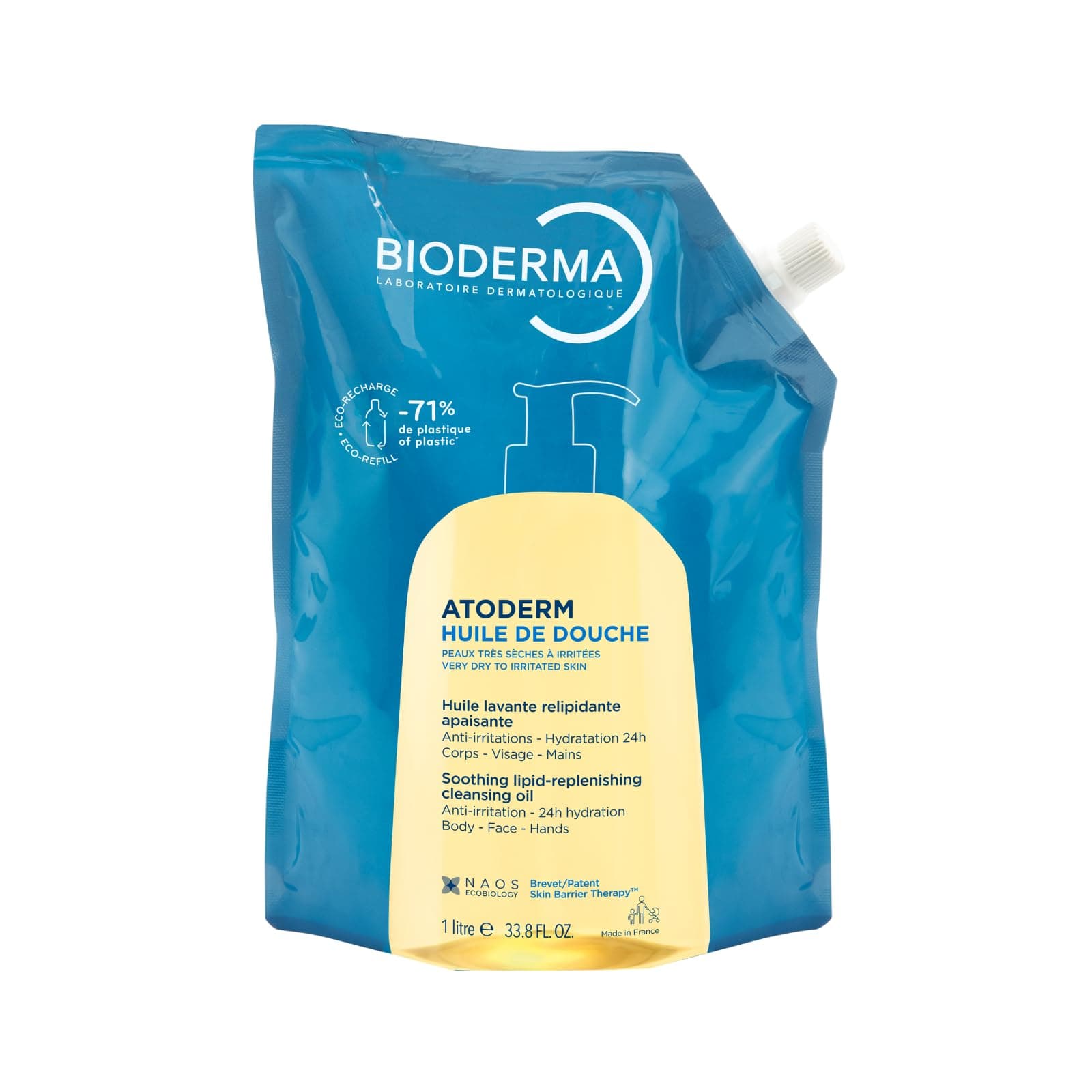 Bioderma Atoderm Shower-Oil Body Cleansing-Oil For Dry to Atopic-prone Skin