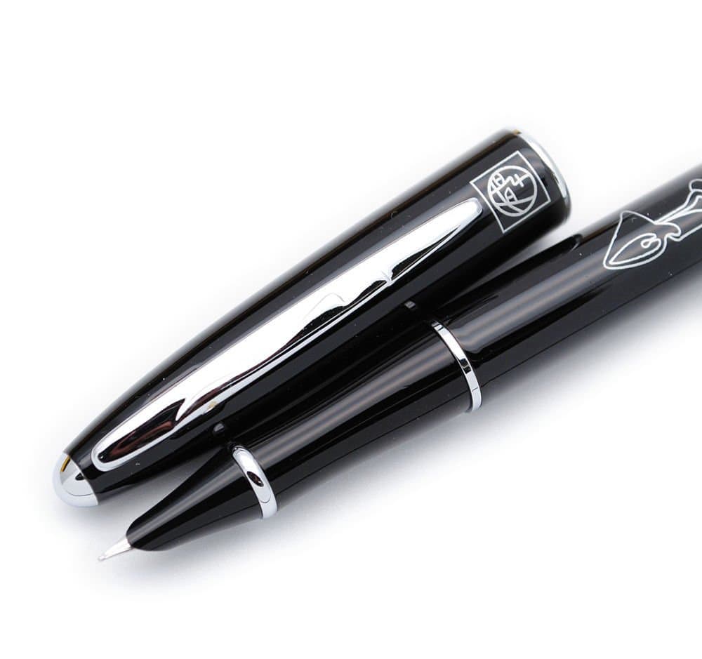 Picasso 606 Ultrafine Accounting Fountain Pen EF Nib Original Box (Black)