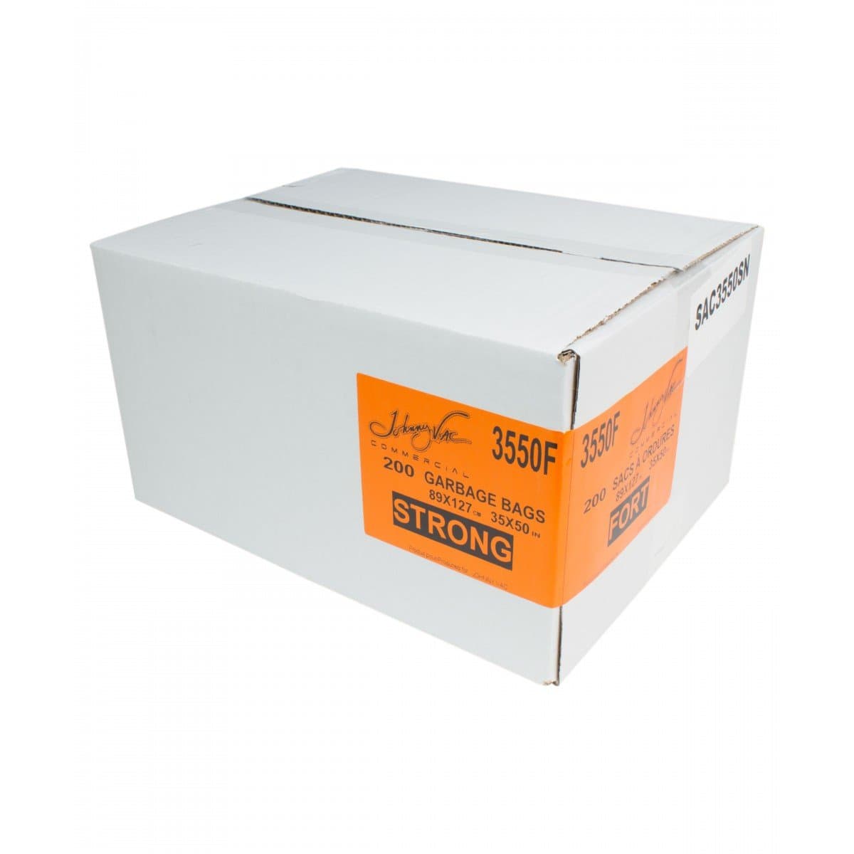 Garbage Bag - Strong - 35 X 50 - Black - BOX/200