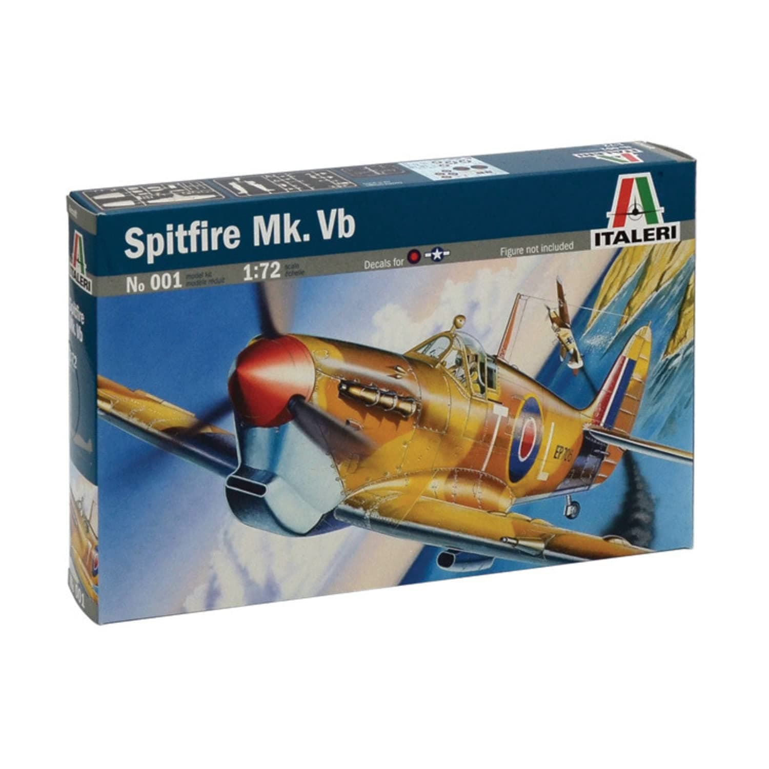 Italeri 1/72 Supermarine Spitfire Mk Vb # 001